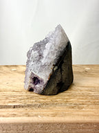 Part-Polished Amethyst Cut Base (#2)