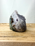 Part-Polished Amethyst Cut Base (#2)