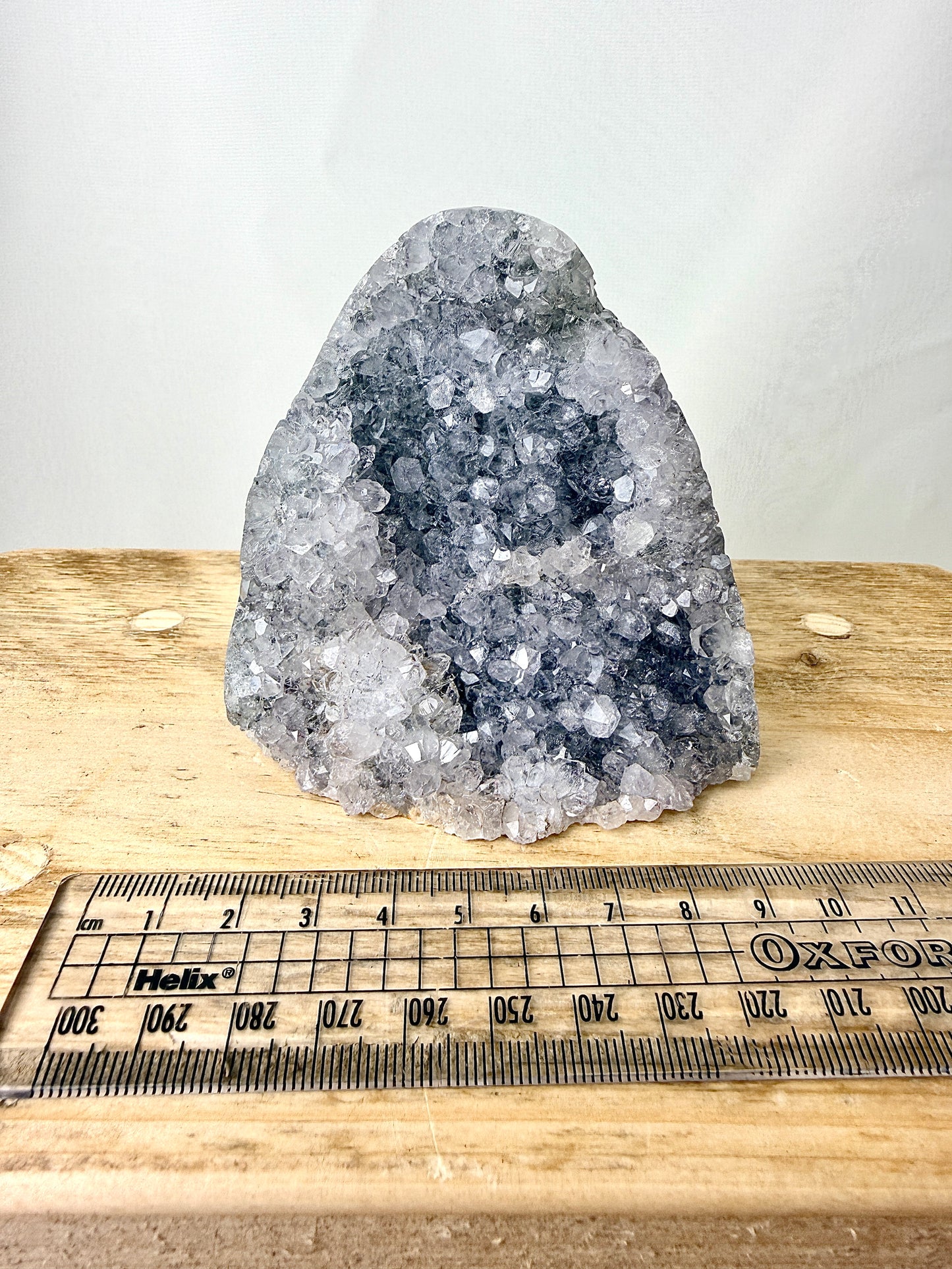 Part-Polished Amethyst Cut Base (#4) - 0.40kg - Brazil