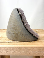 Part-Polished Amethyst Cut Base (#7)