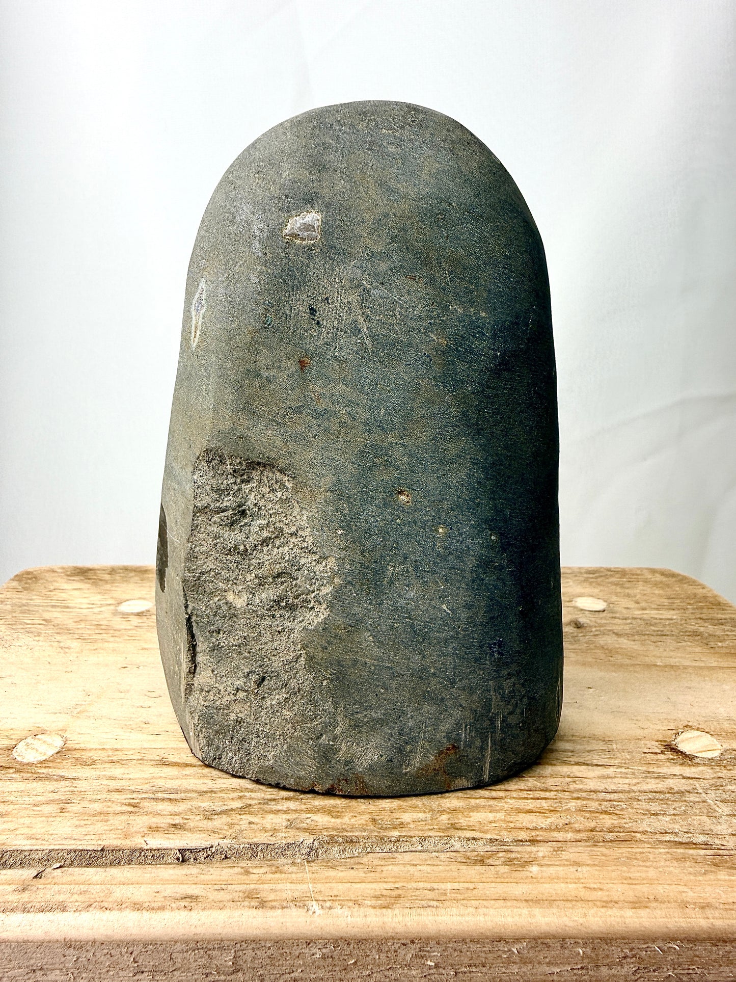Part-Polished Amethyst Cut Base (#9) - 0.93kg - Brazil