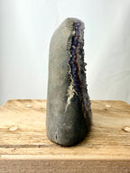 Part-Polished Amethyst Cut Base (#9)