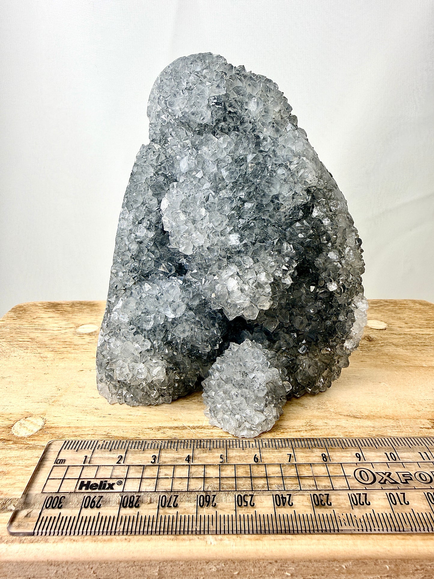 Part-Polished Amethyst Cut Base (#10) - 0.93kg - Brazil