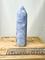 Blue Calcite Point (#1)