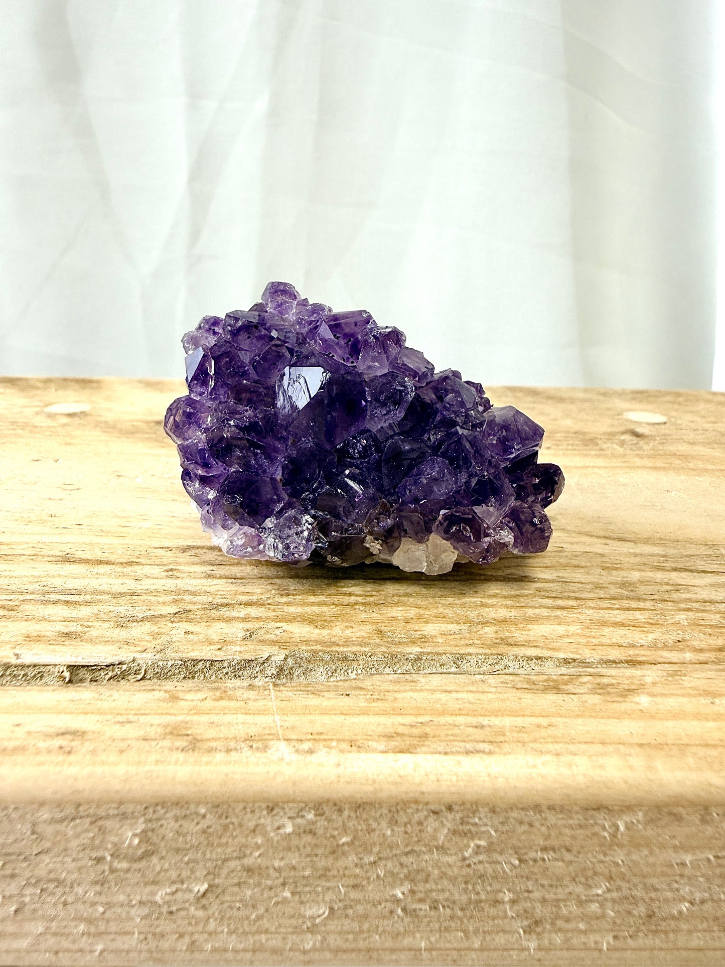 Small Raw Amethyst Crystal Cluster - Brazil - 83g (#2)