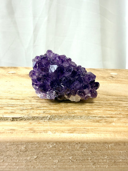 Small Raw Amethyst Crystal Cluster - Brazil - 83g (#2)