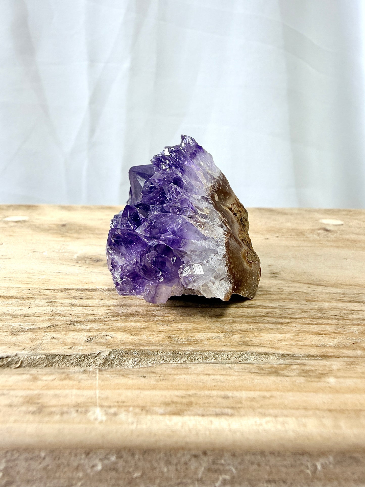 Small Raw Amethyst Crystal Cluster - Brazil - 83g (#2)