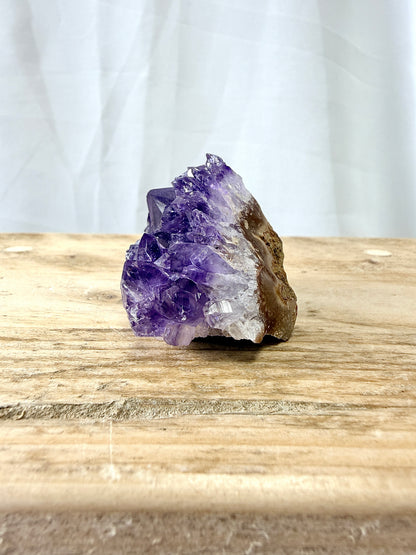 Small Raw Amethyst Crystal Cluster - Brazil - 83g (#2)