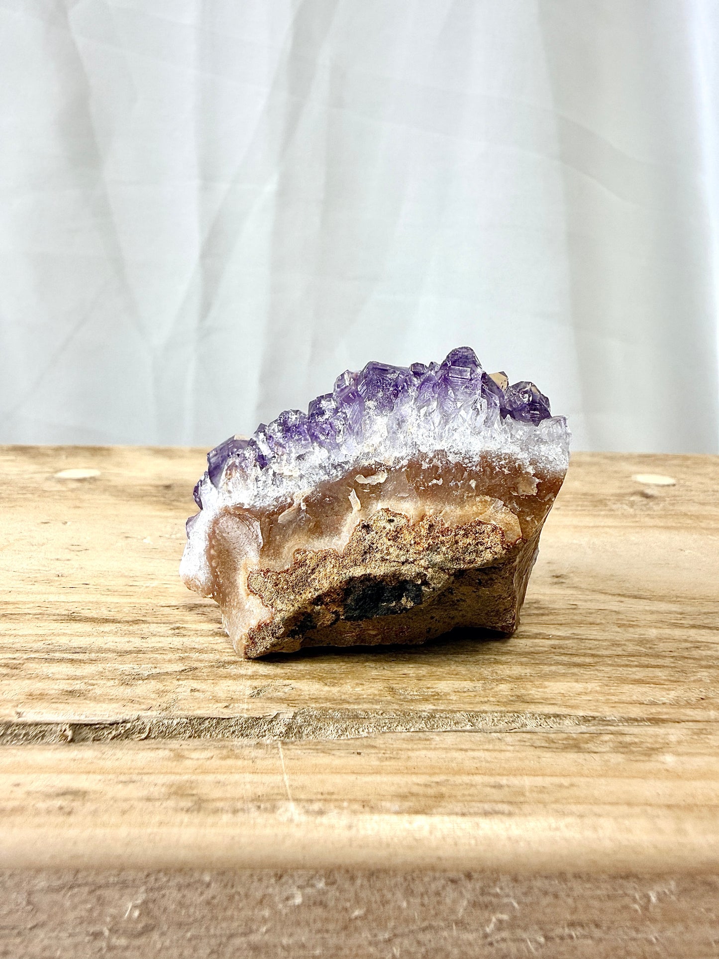 Small Raw Amethyst Crystal Cluster - Brazil - 83g (#2)