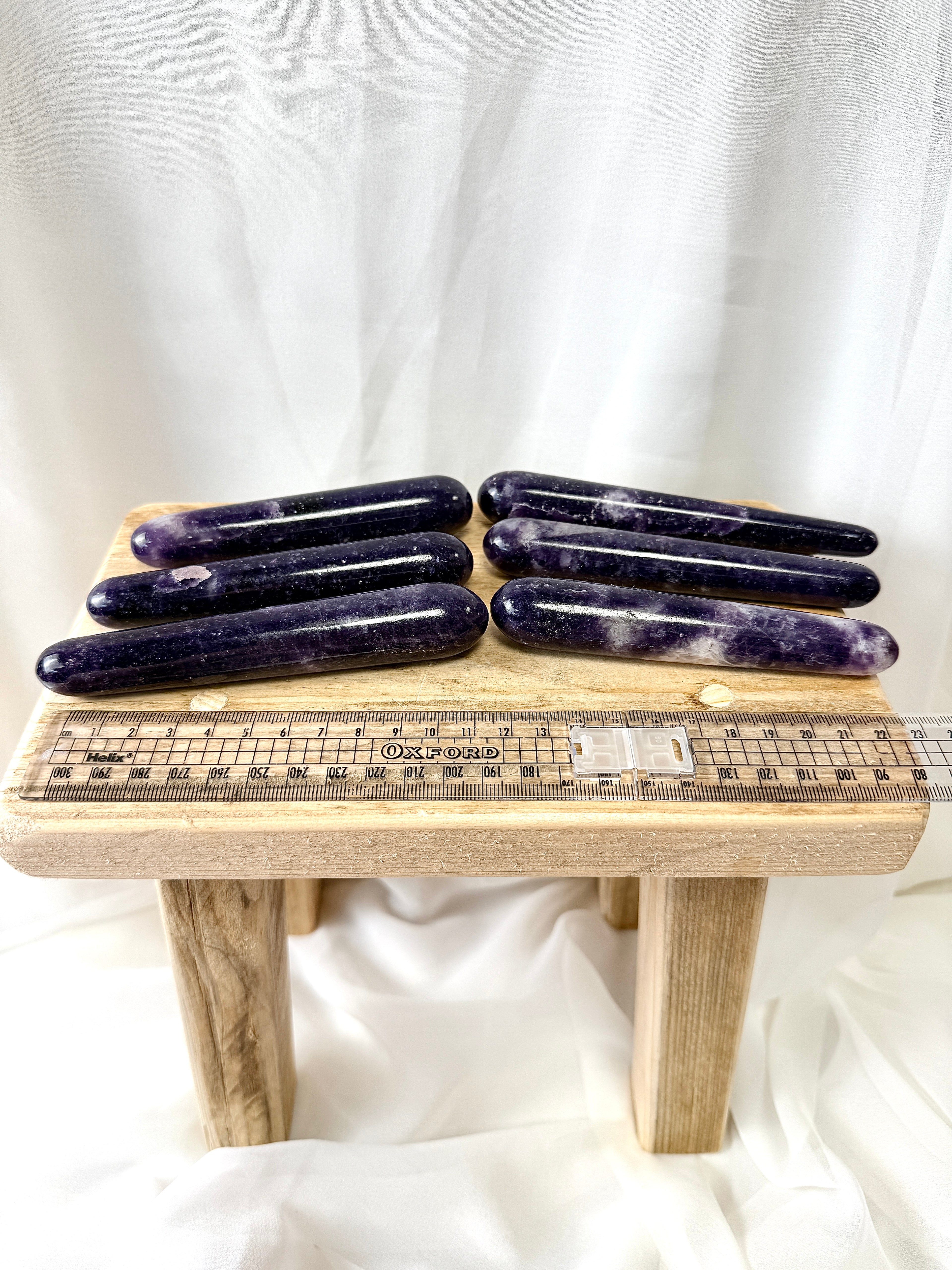 Natural Lepidolite Crystal Wand