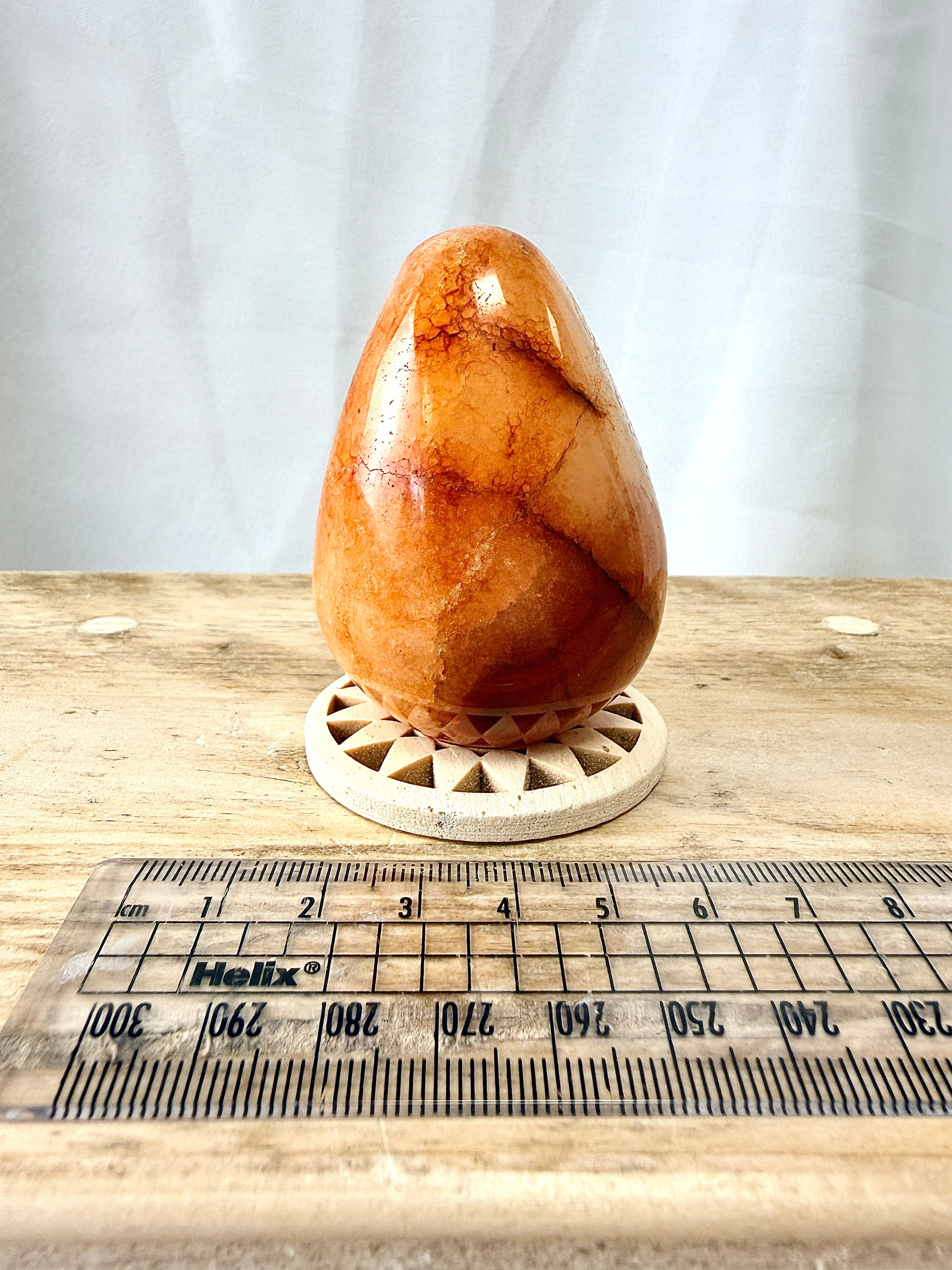 Carnelian Crystal Egg