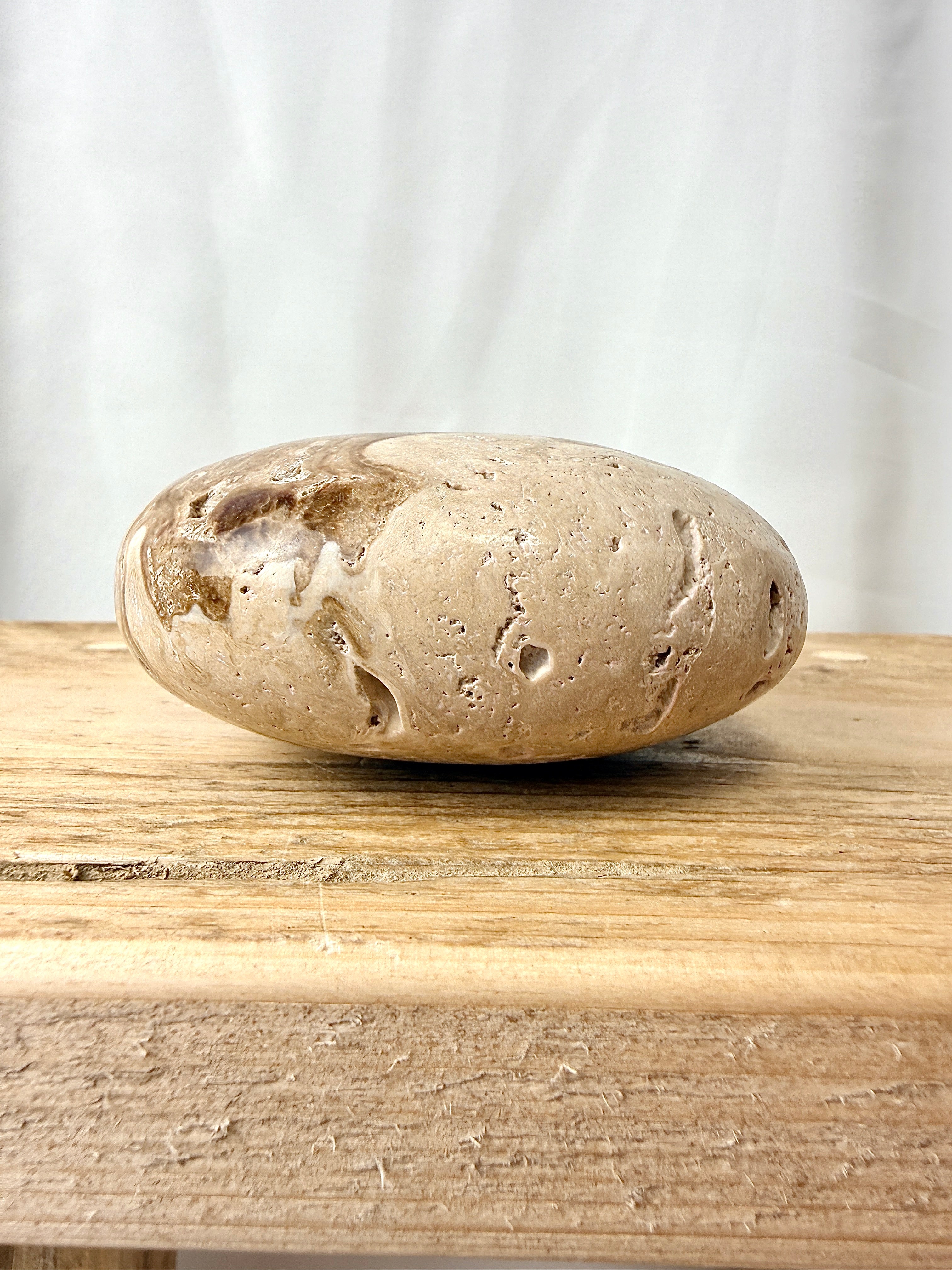Large Chocolate Calcite Palmstone