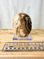 Large Chocolate Calcite Palmstone