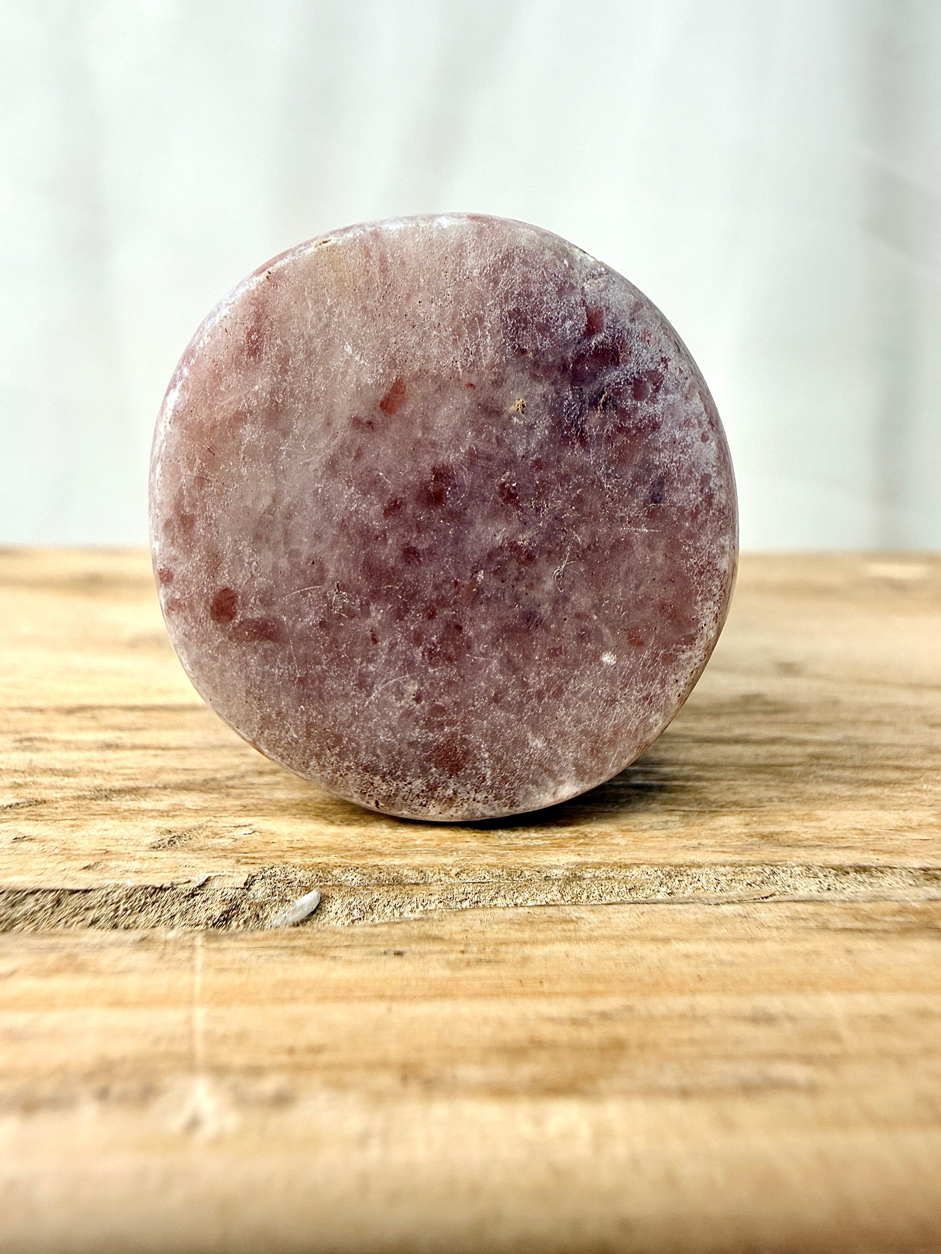 Strawberry Calcite Mushroom (#2)