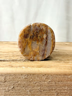 Strawberry Calcite Mushroom (#3)
