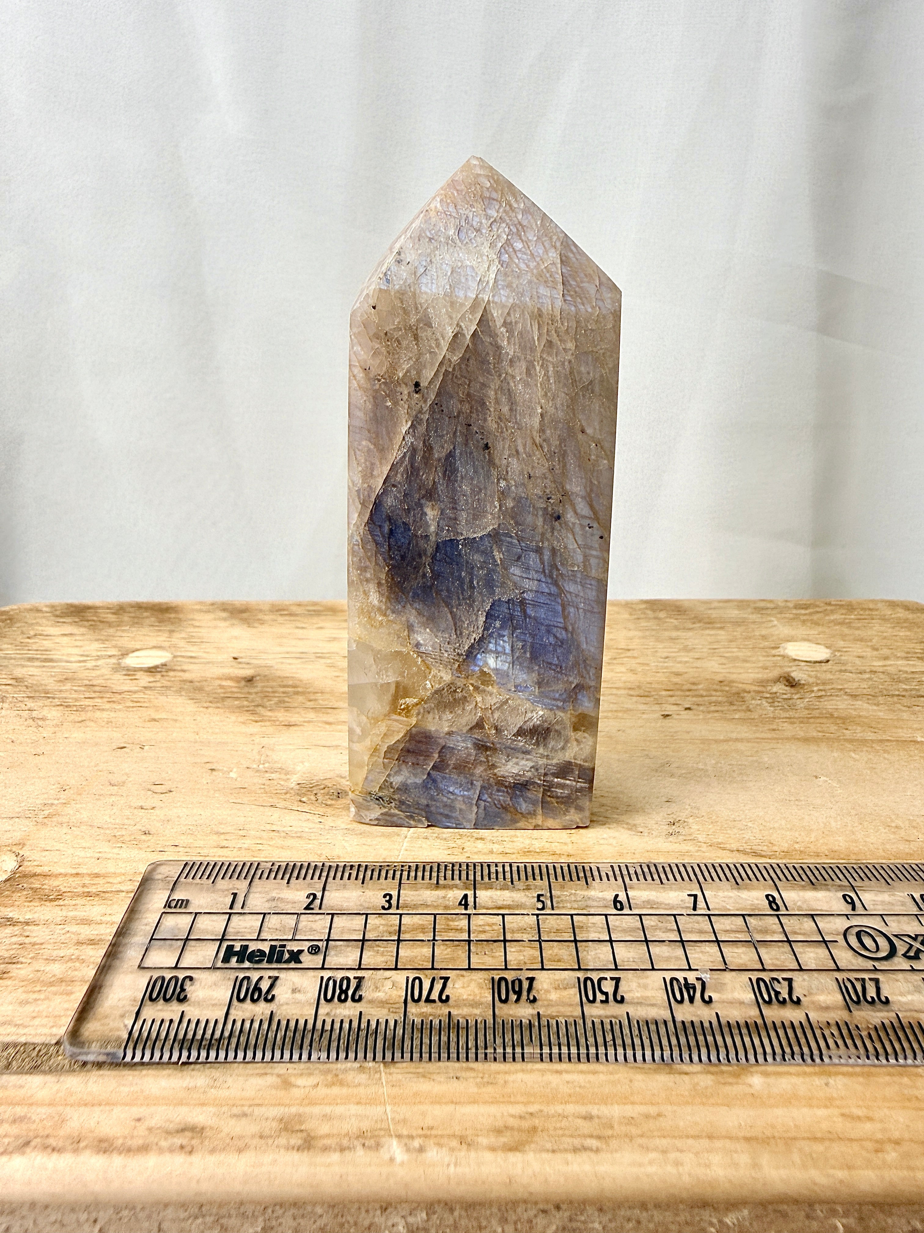 Natural Sunstone Moonstone Crystal Tower