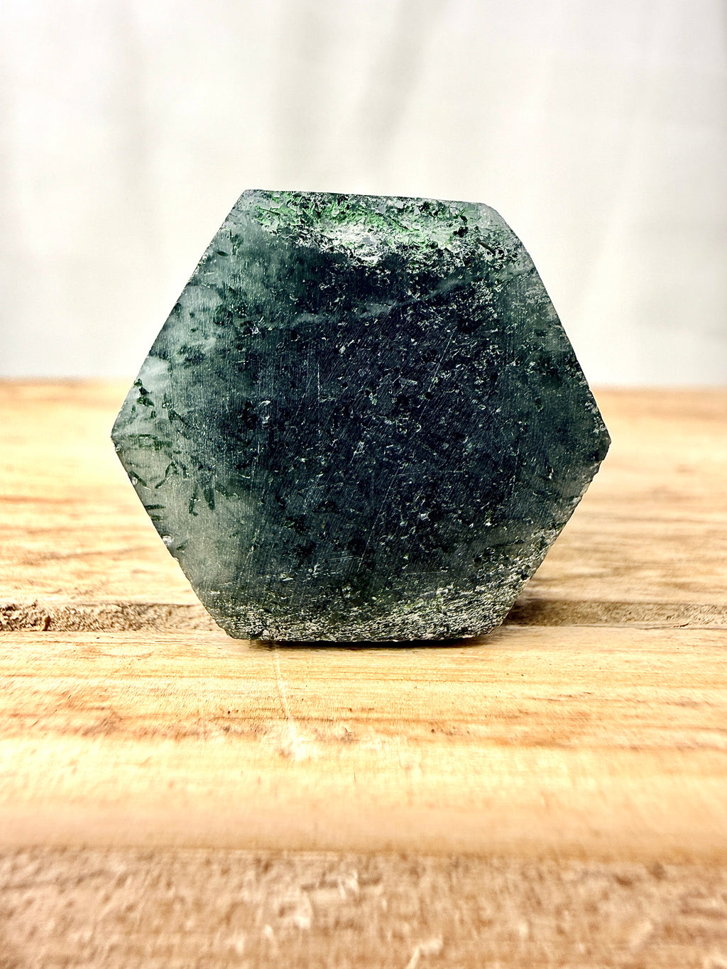 Ruby in Zoisite Polished Point