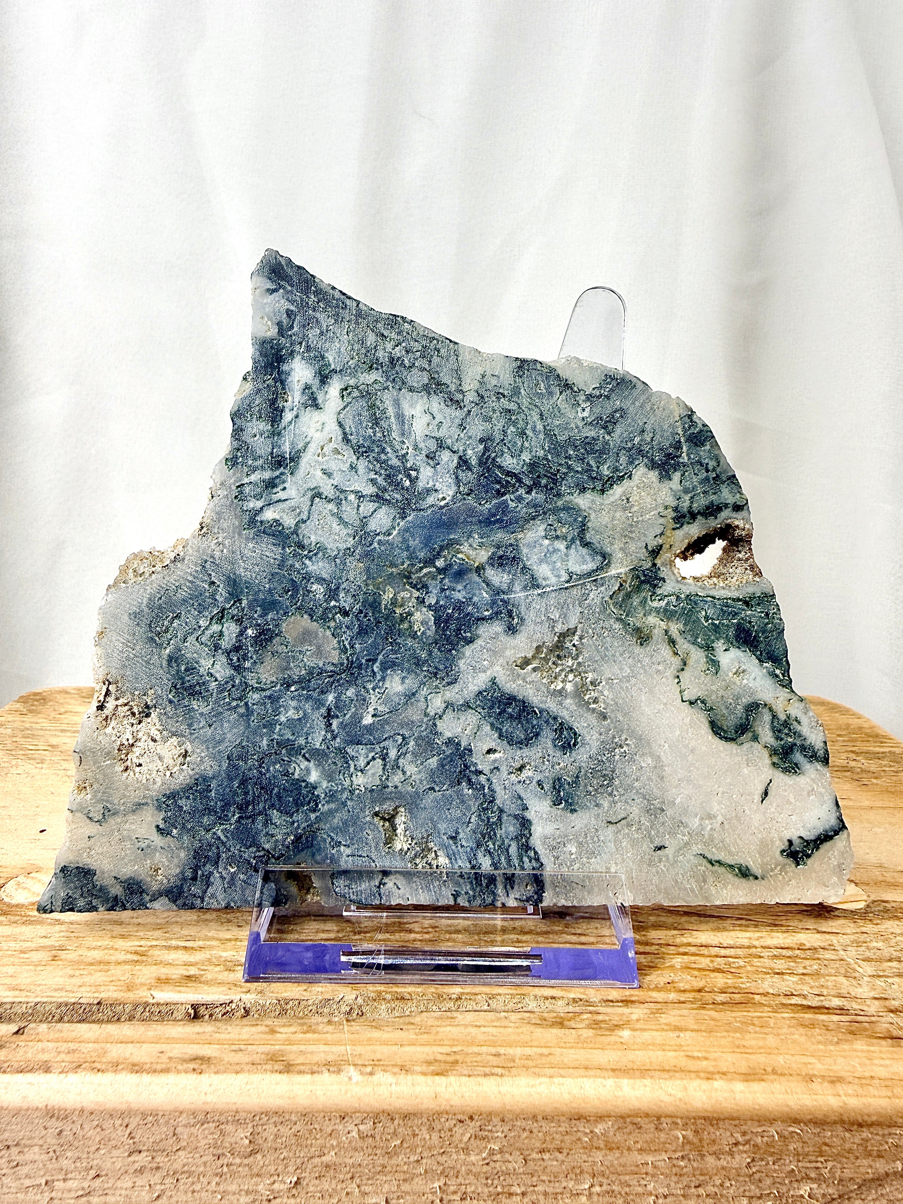 Moss Agate Slice (#1)