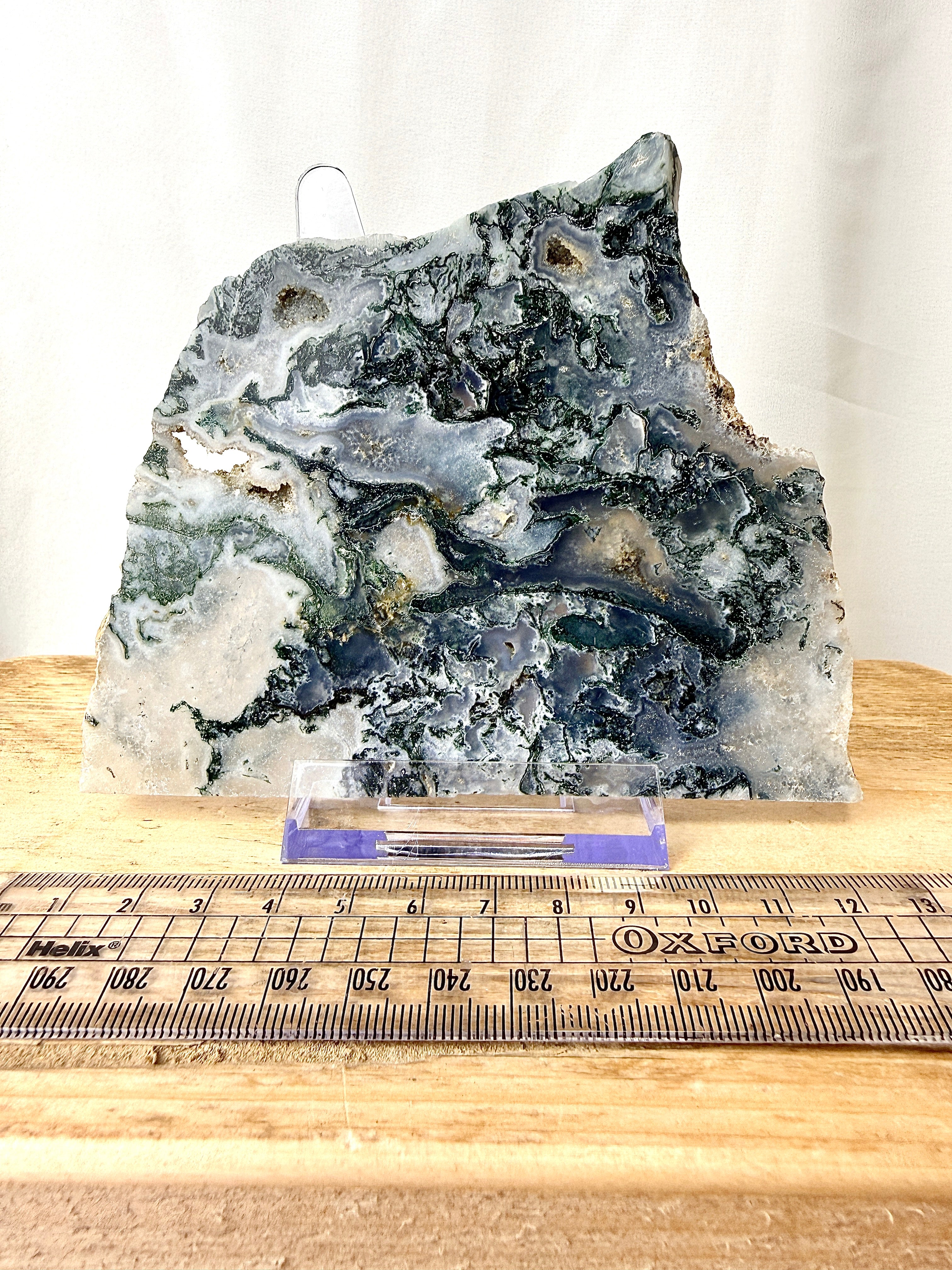 Moss Agate Slice (#1)