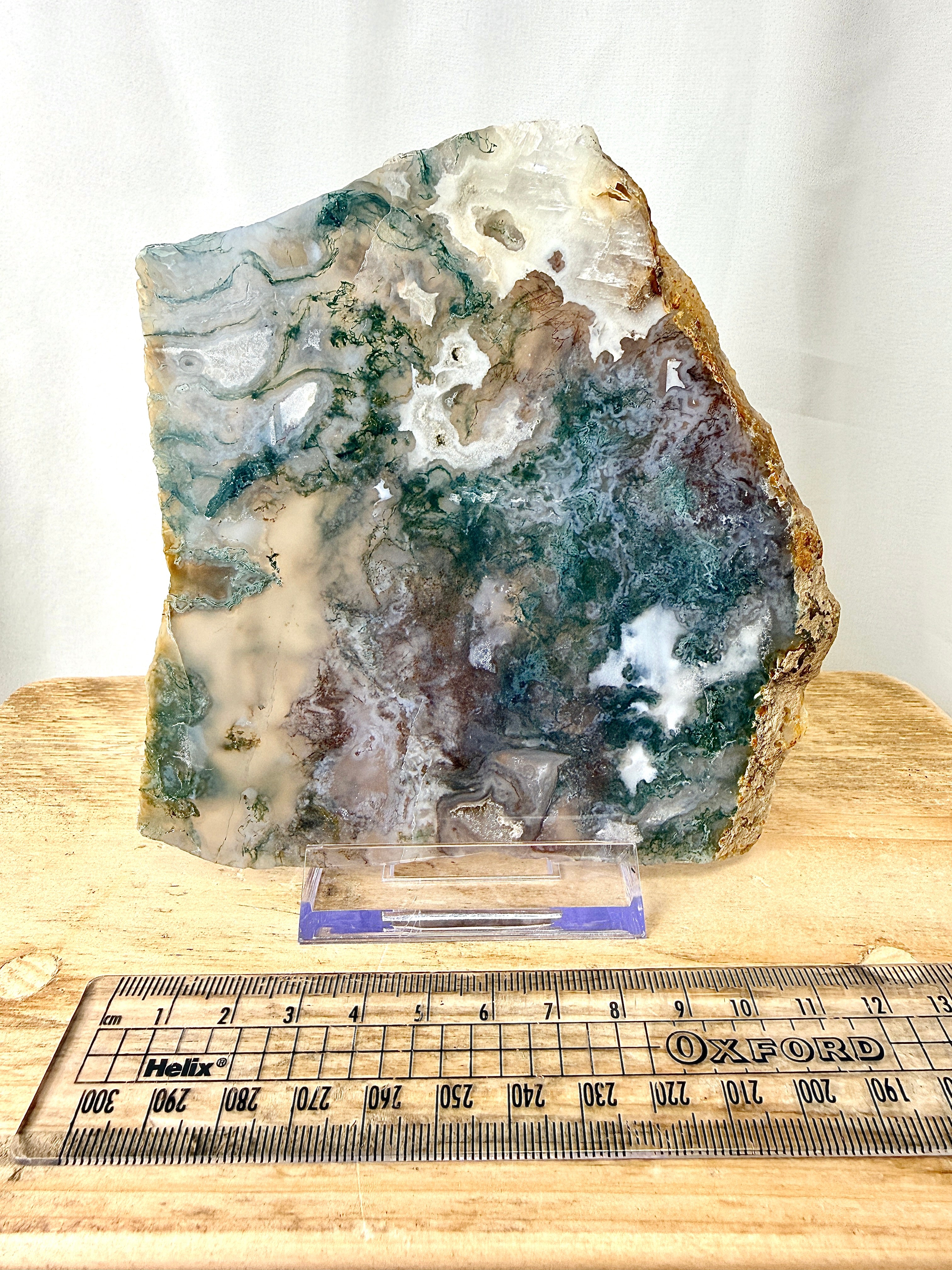 Moss Agate Slice (#2)