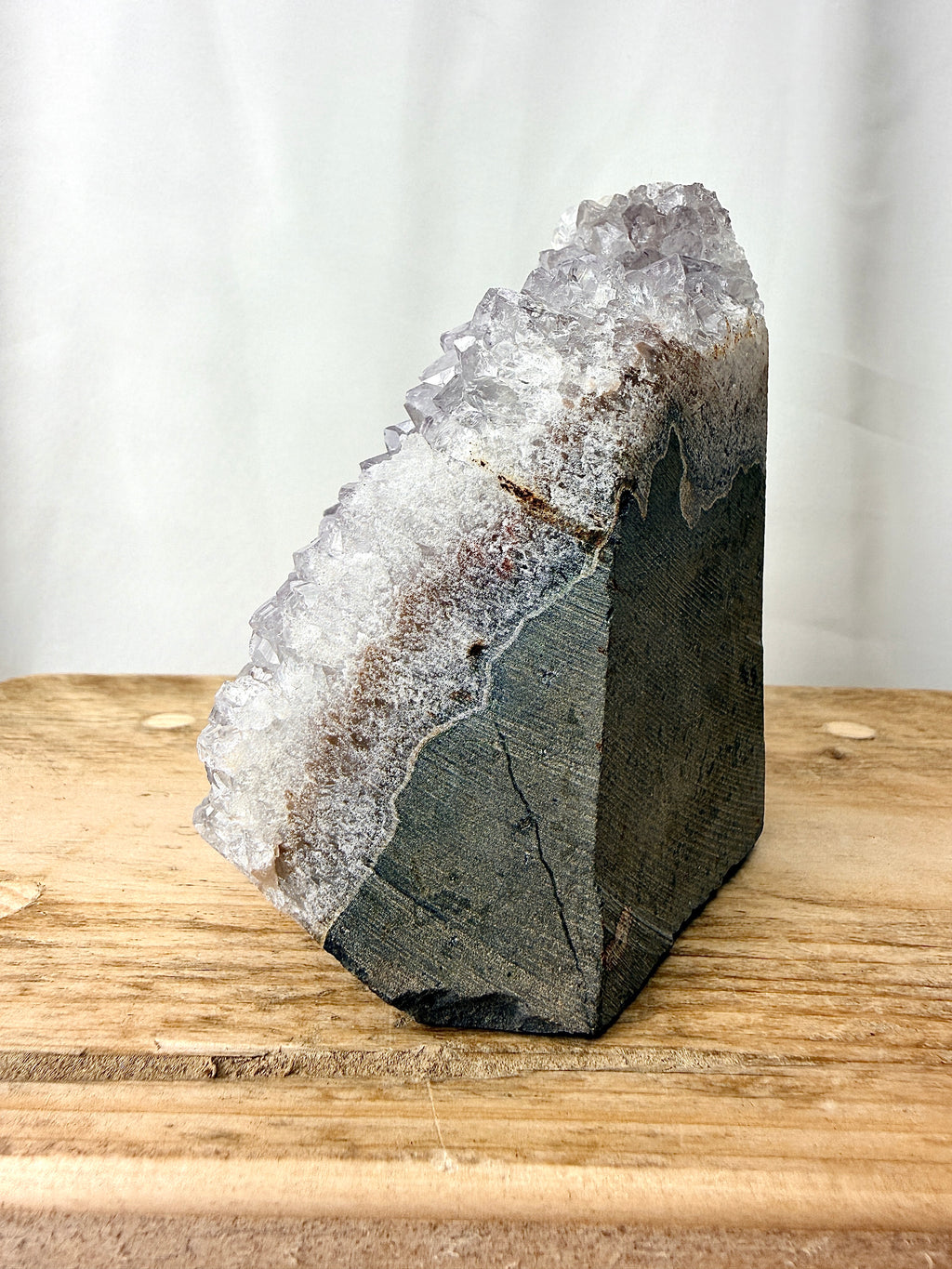 Snowy Amethyst Druze Formation (#7)