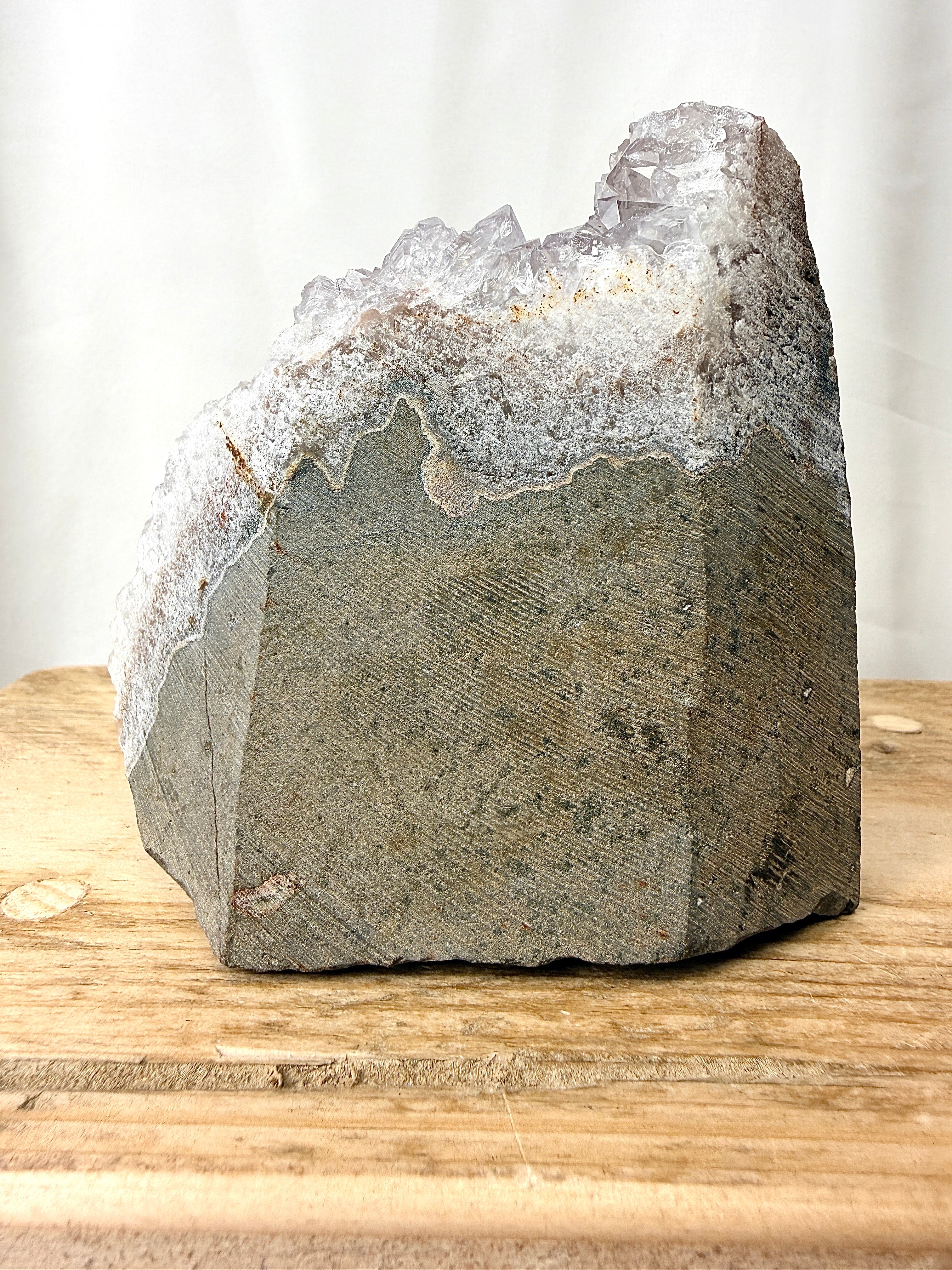 Snowy Amethyst Druze Formation (#7)