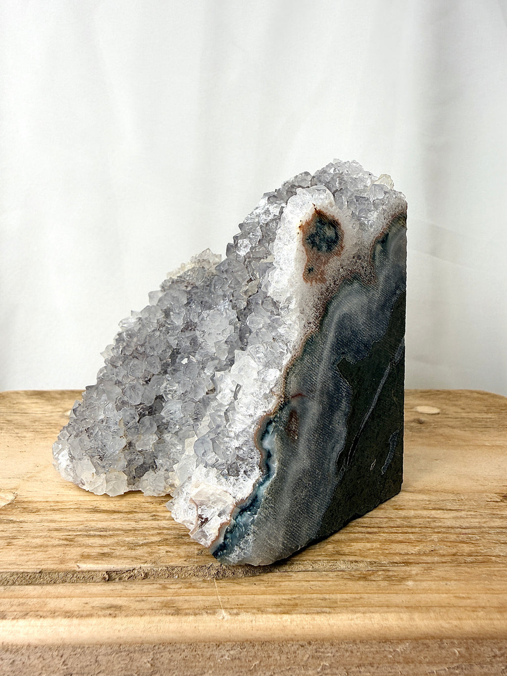 Snowy Amethyst Druze Formation (#6)