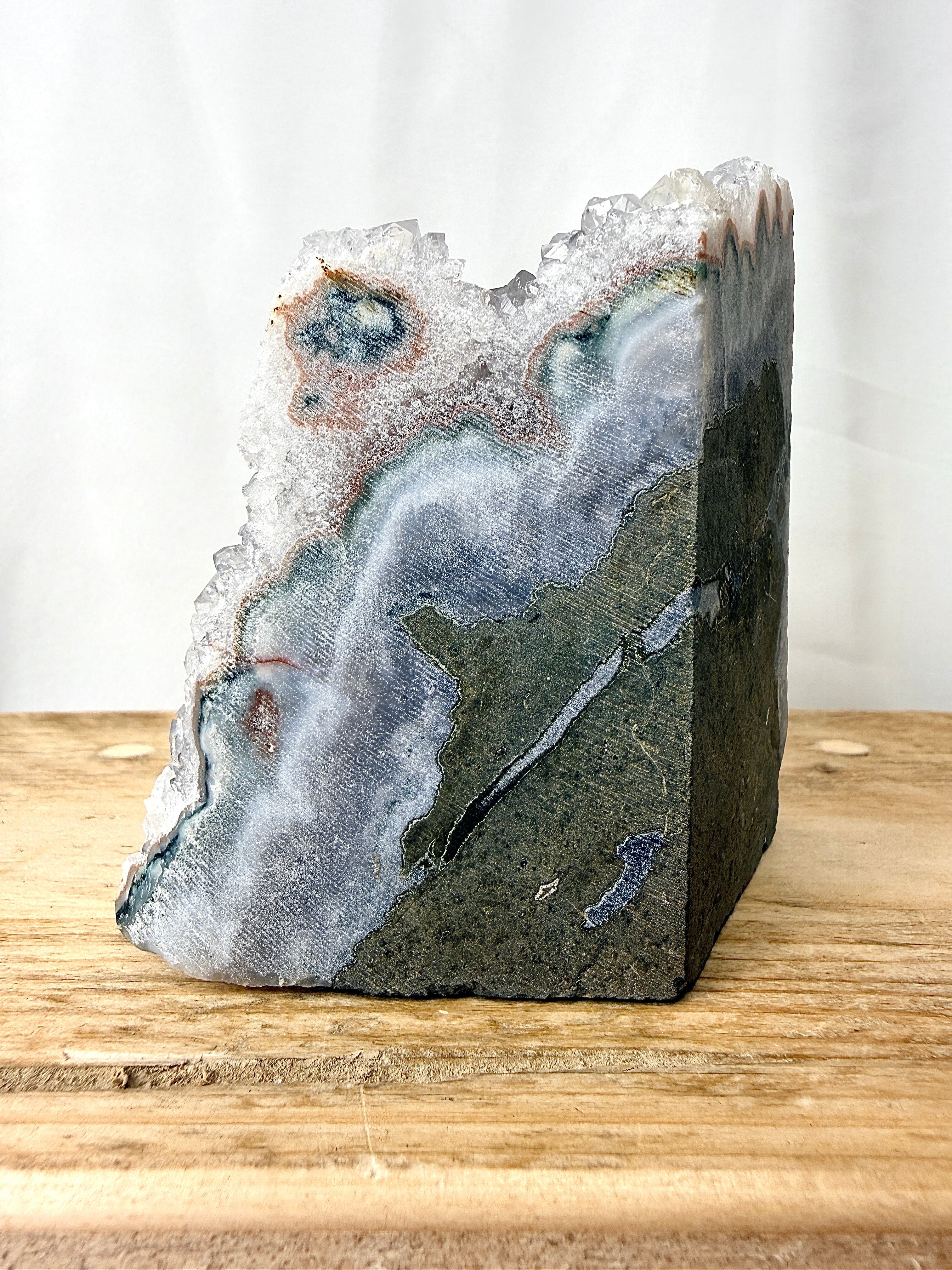 Snowy Amethyst Druze Formation (#6)