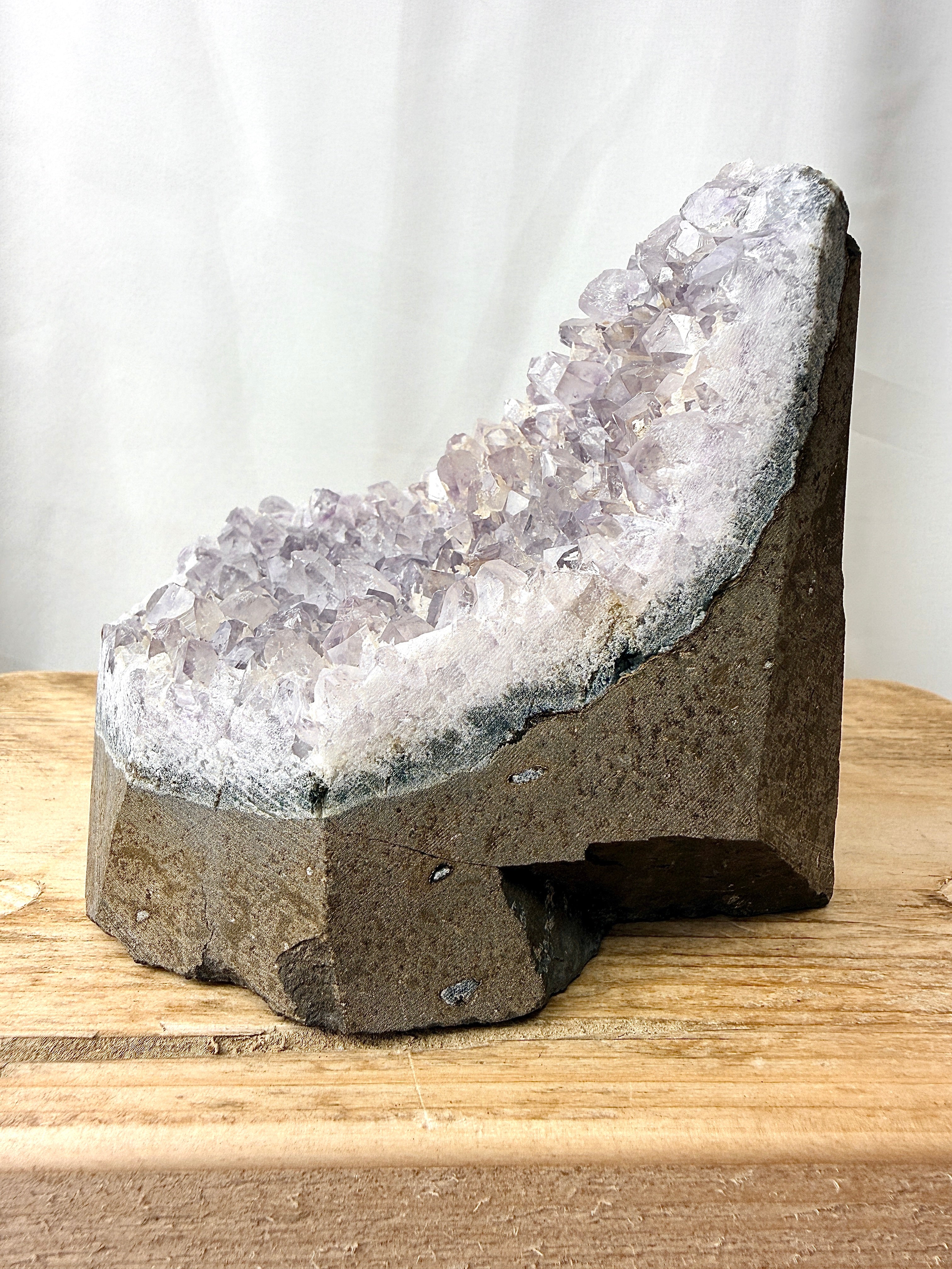 Snowy Amethyst Druze Formation (#1)