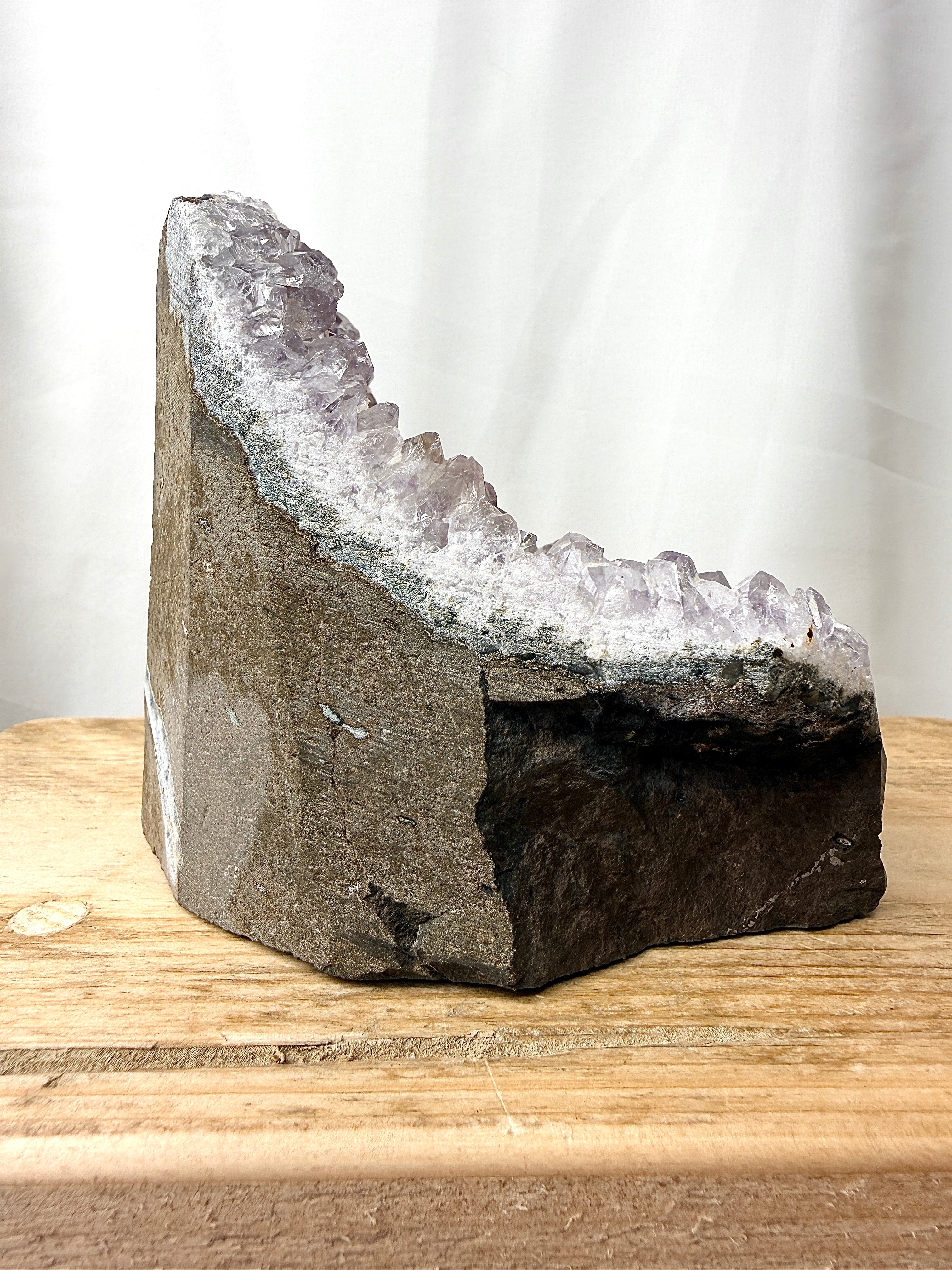 Snowy Amethyst Druze Formation (#1)