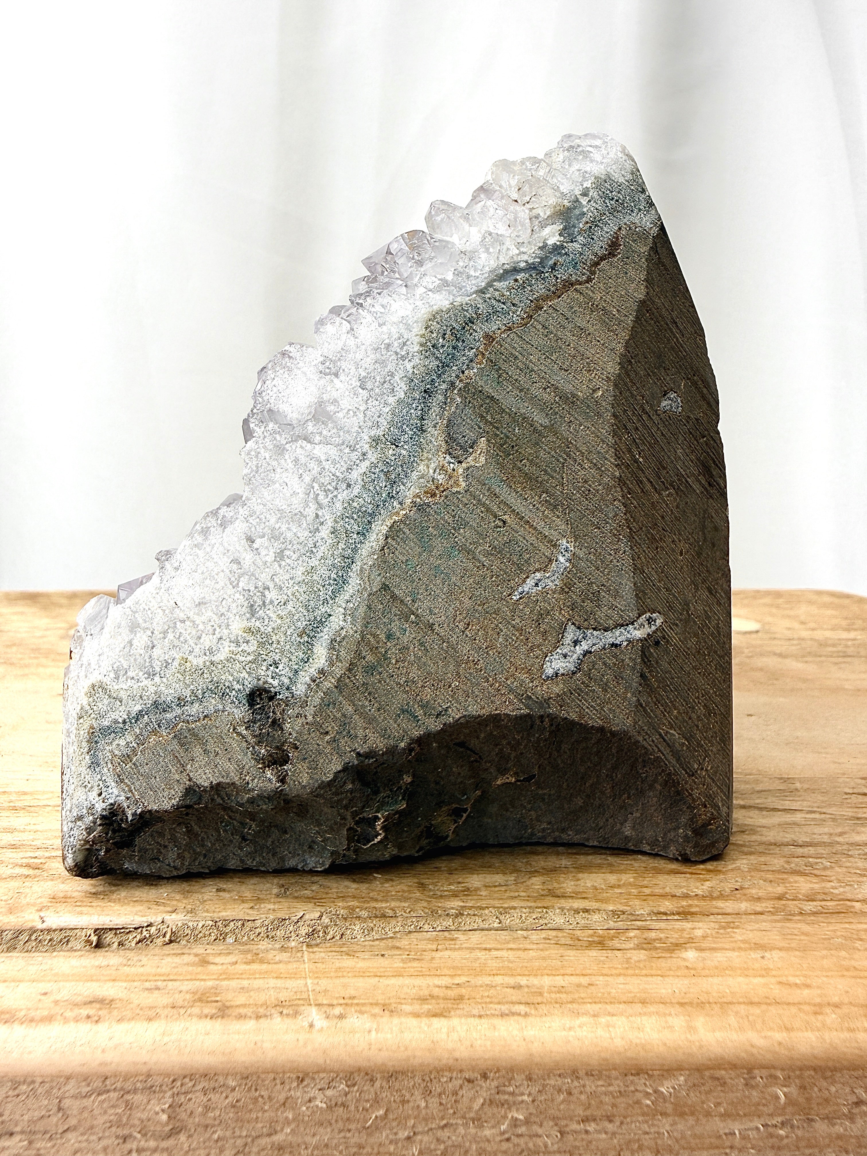 Snowy Amethyst Druze Formation (#12)