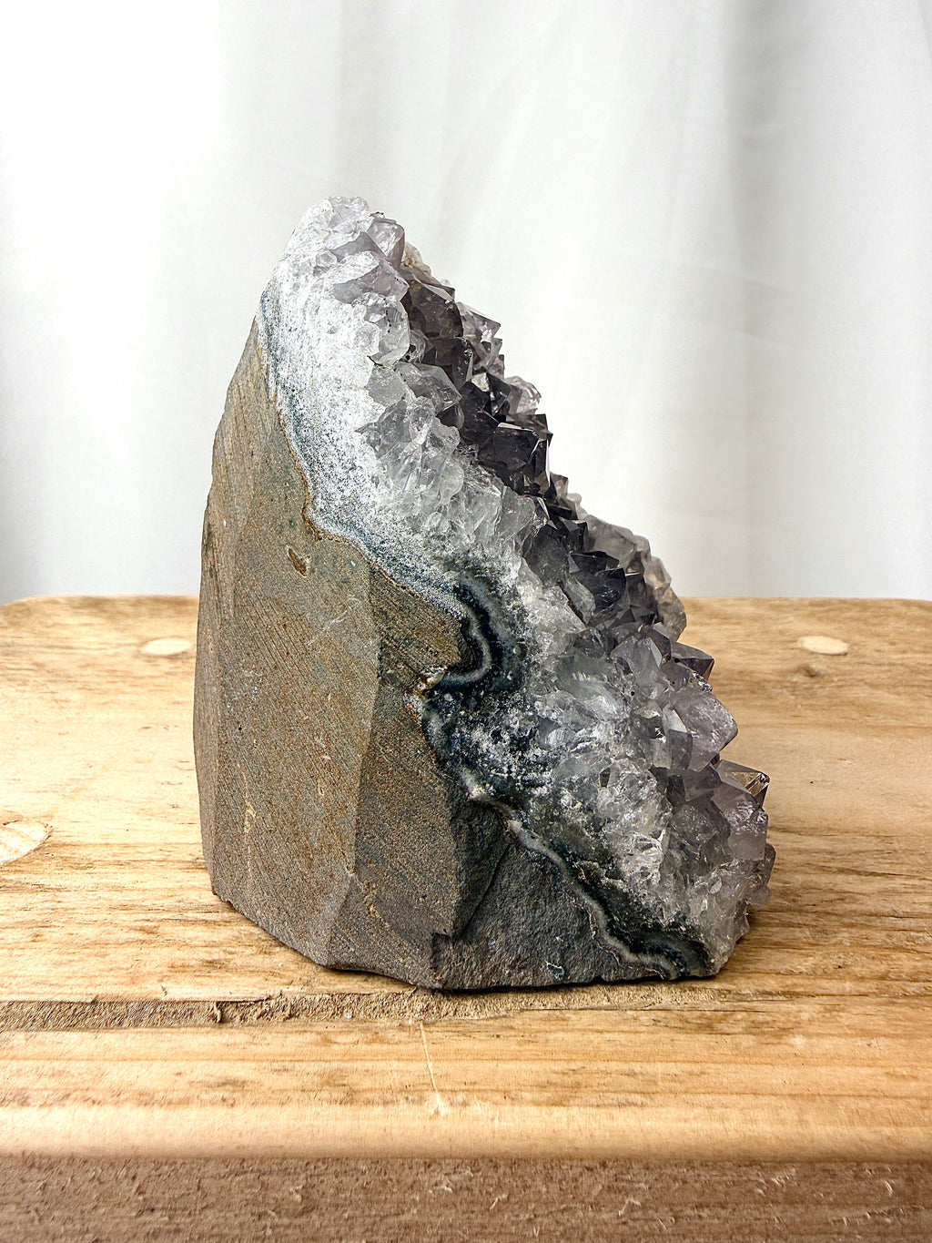 Snowy Amethyst Druze Formation (#12)