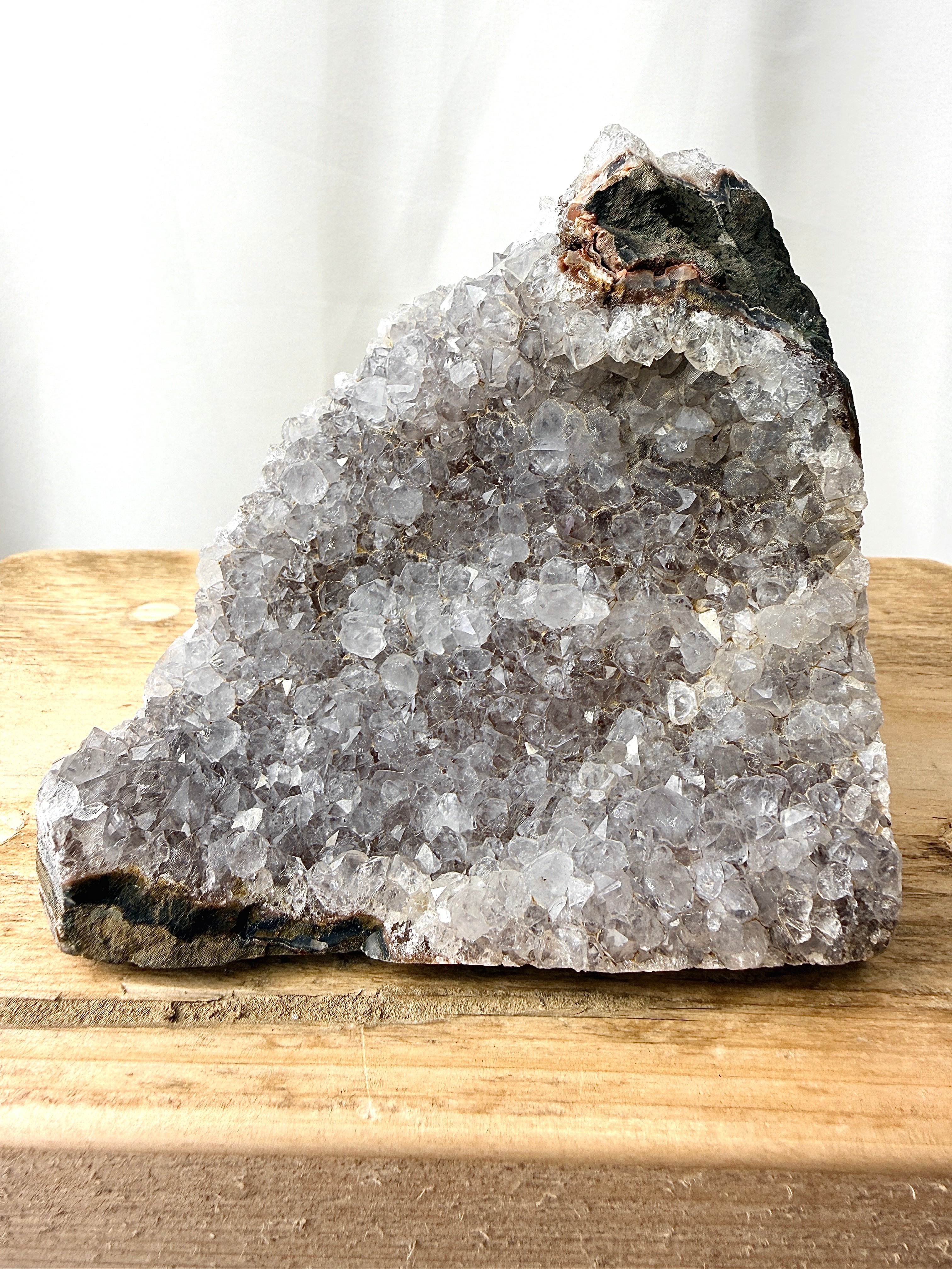 Snowy Amethyst Druze Formation (#10)