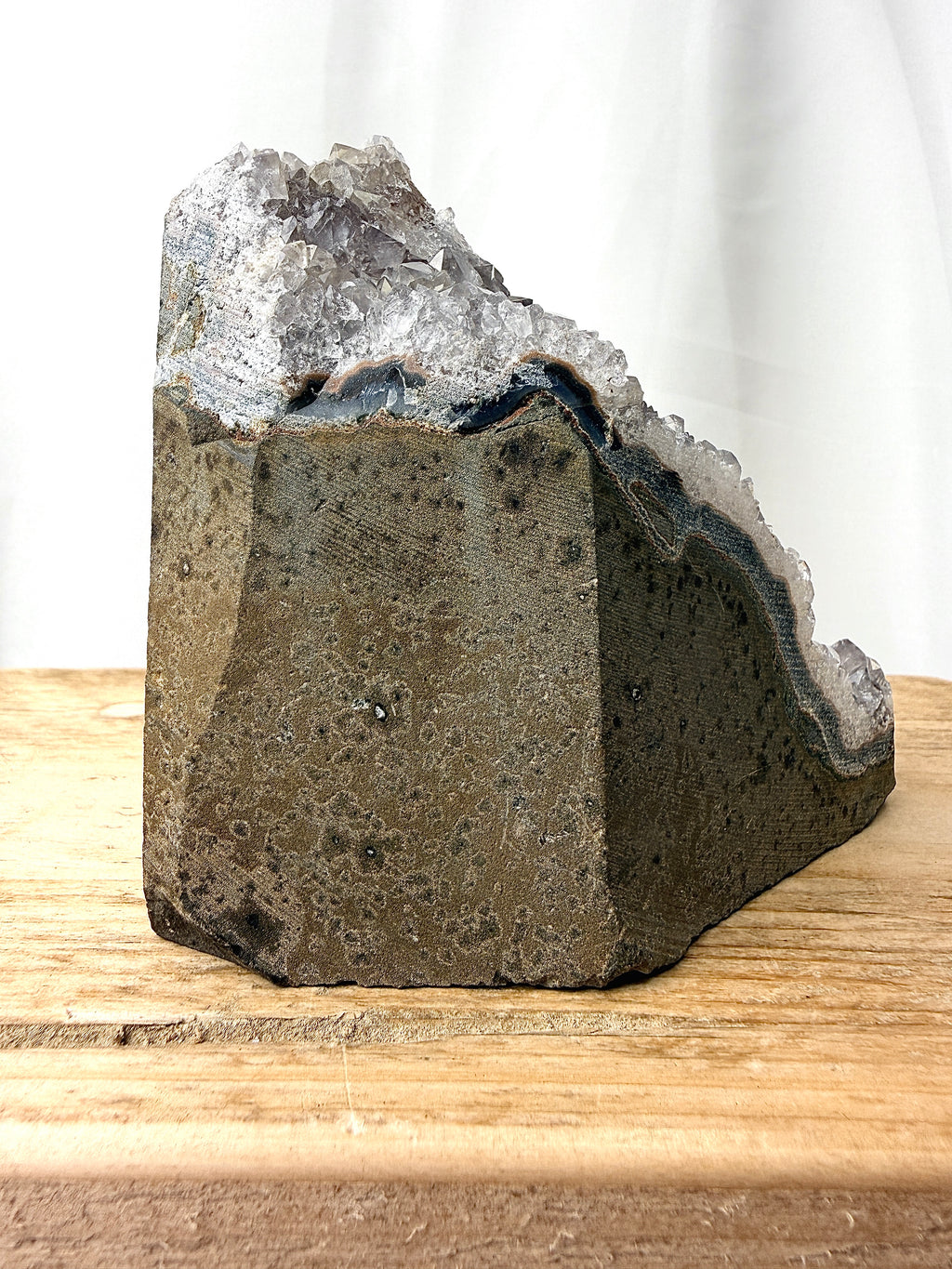 Snowy Amethyst Druze Formation (#10)