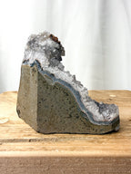 Snowy Amethyst Druze Formation (#10)