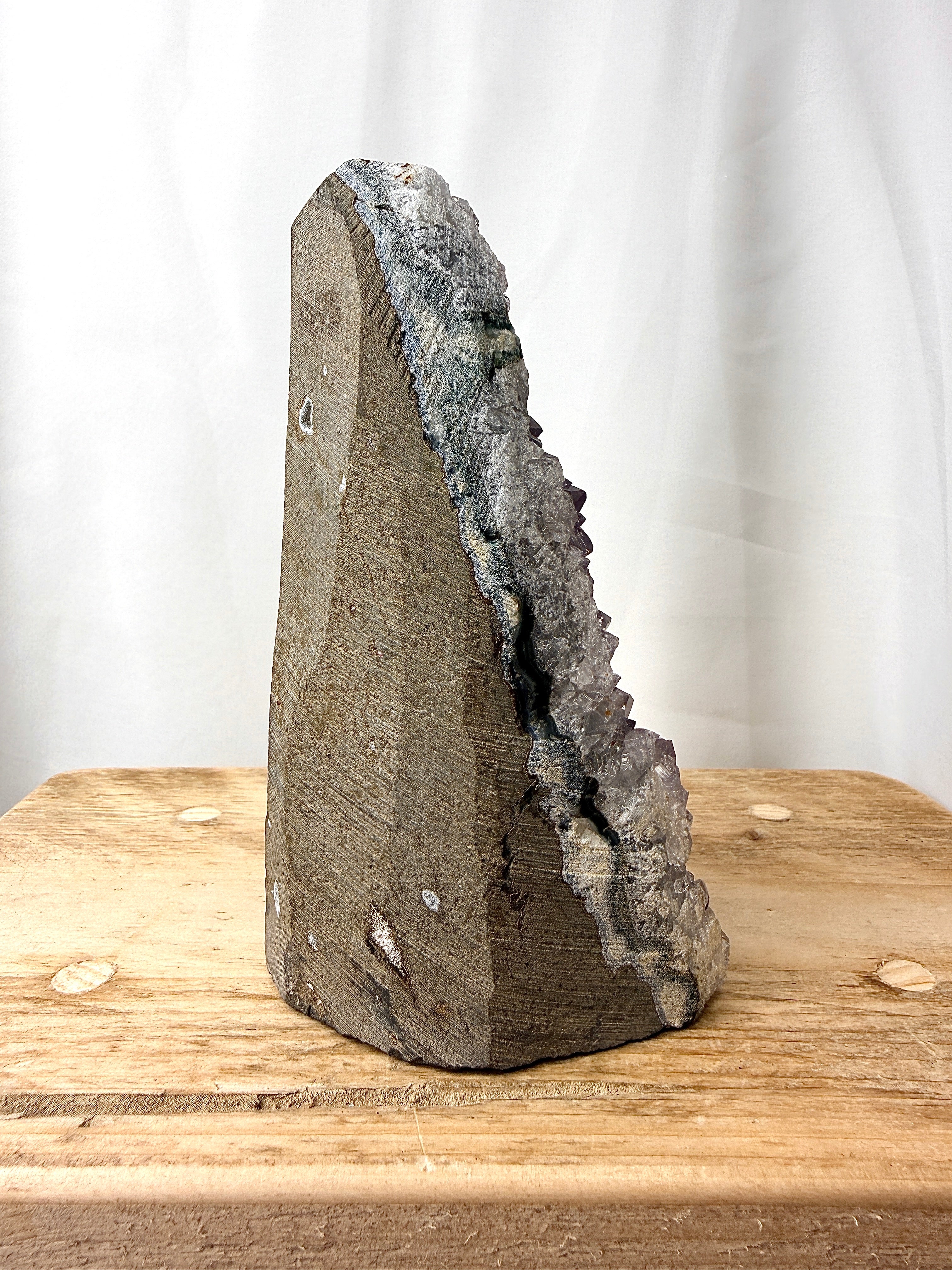 Snowy Amethyst Druze Formation (#5)
