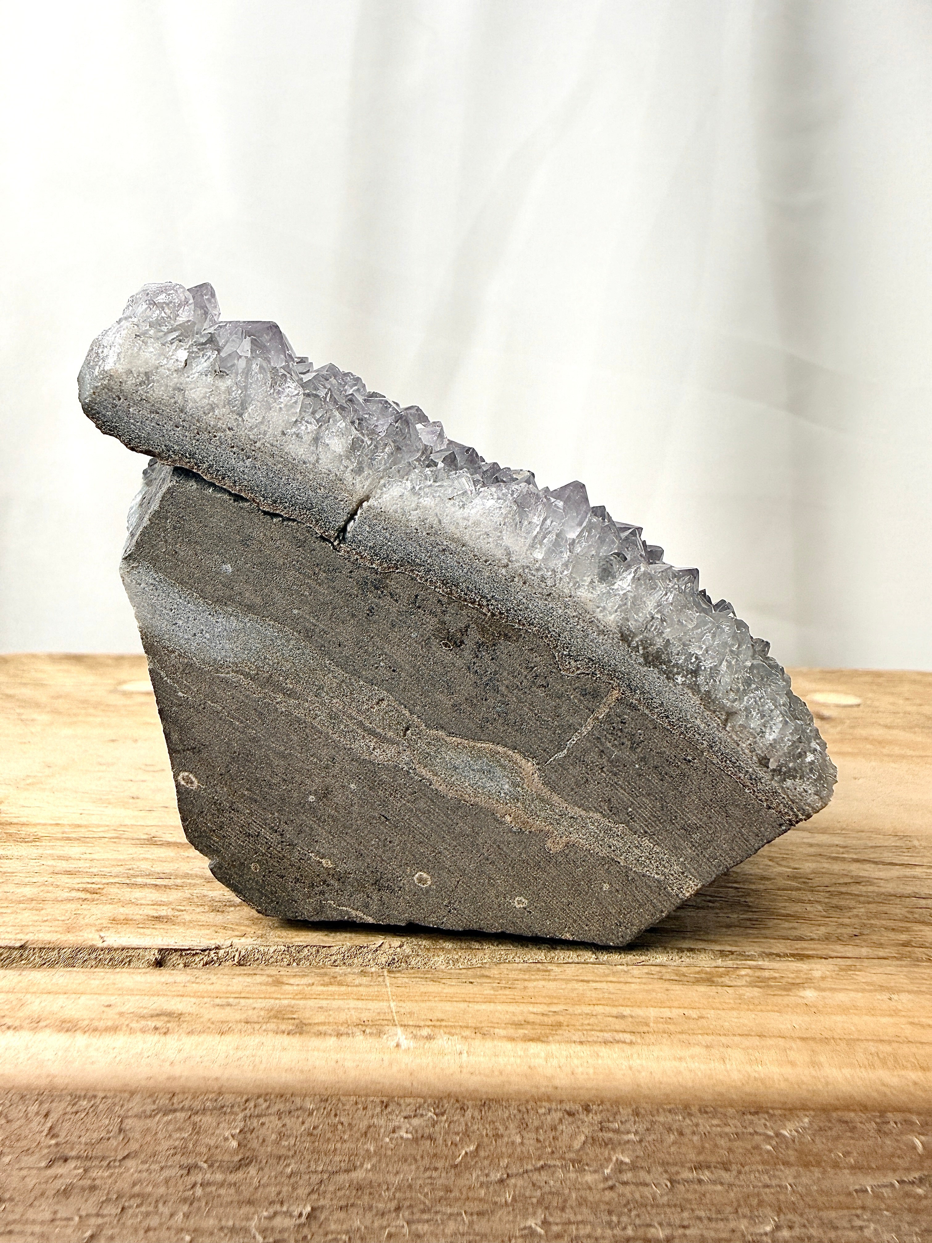 Snowy Amethyst Druze Formation (#4)