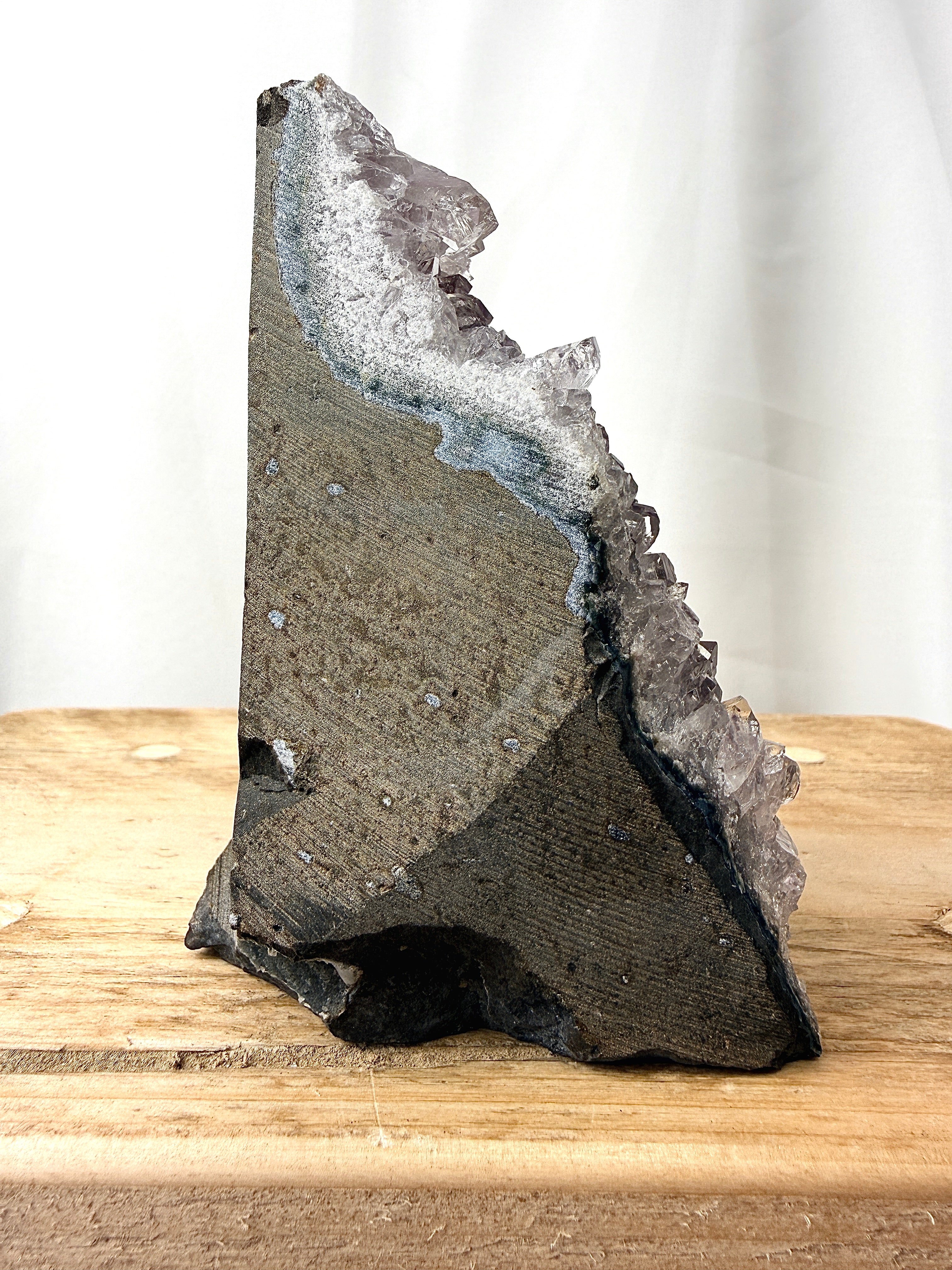 Snowy Amethyst Druze Formation (#2)