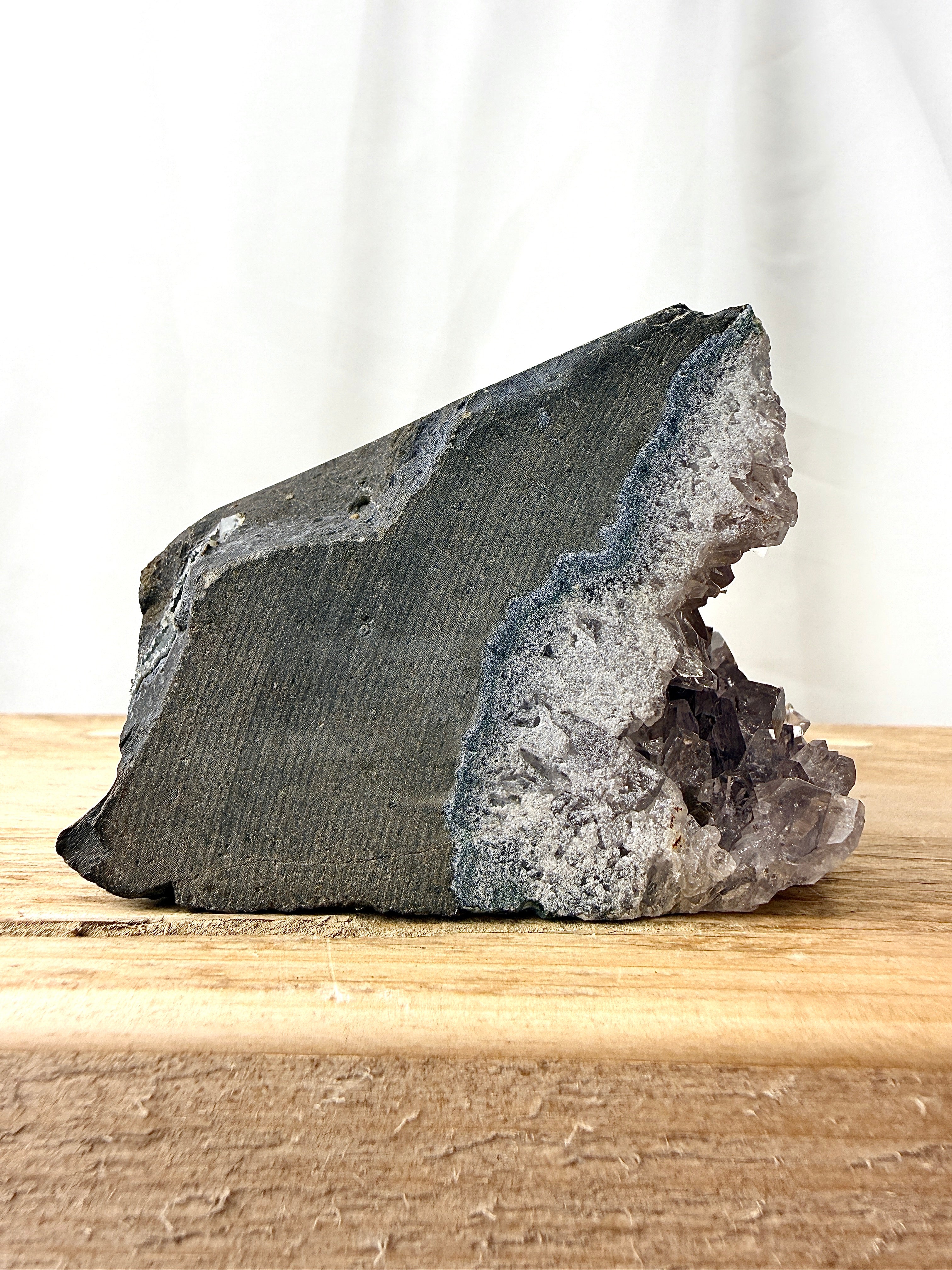 Snowy Amethyst Druze Formation (#2)