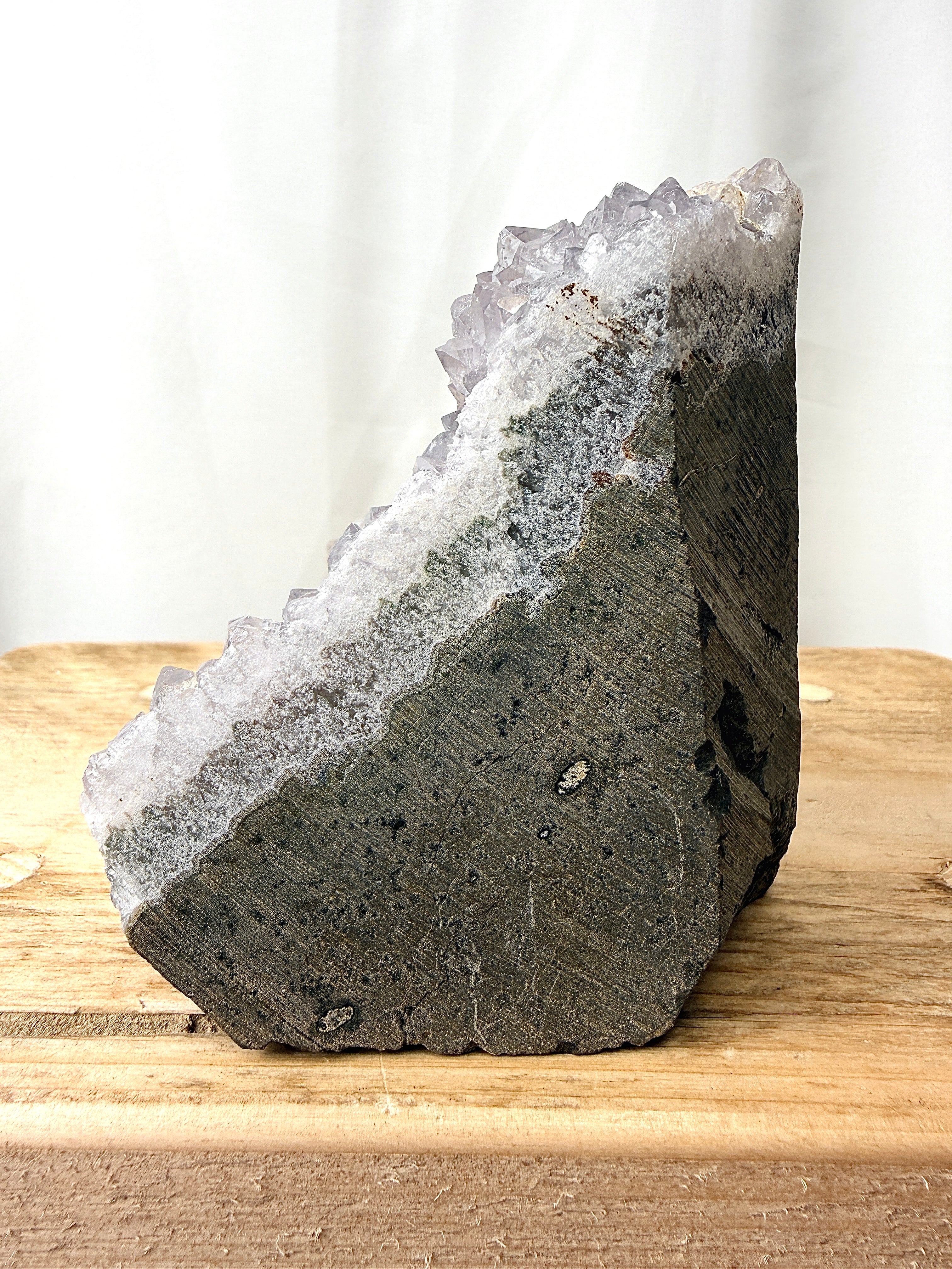 Snowy Amethyst Druze Formation (#8)