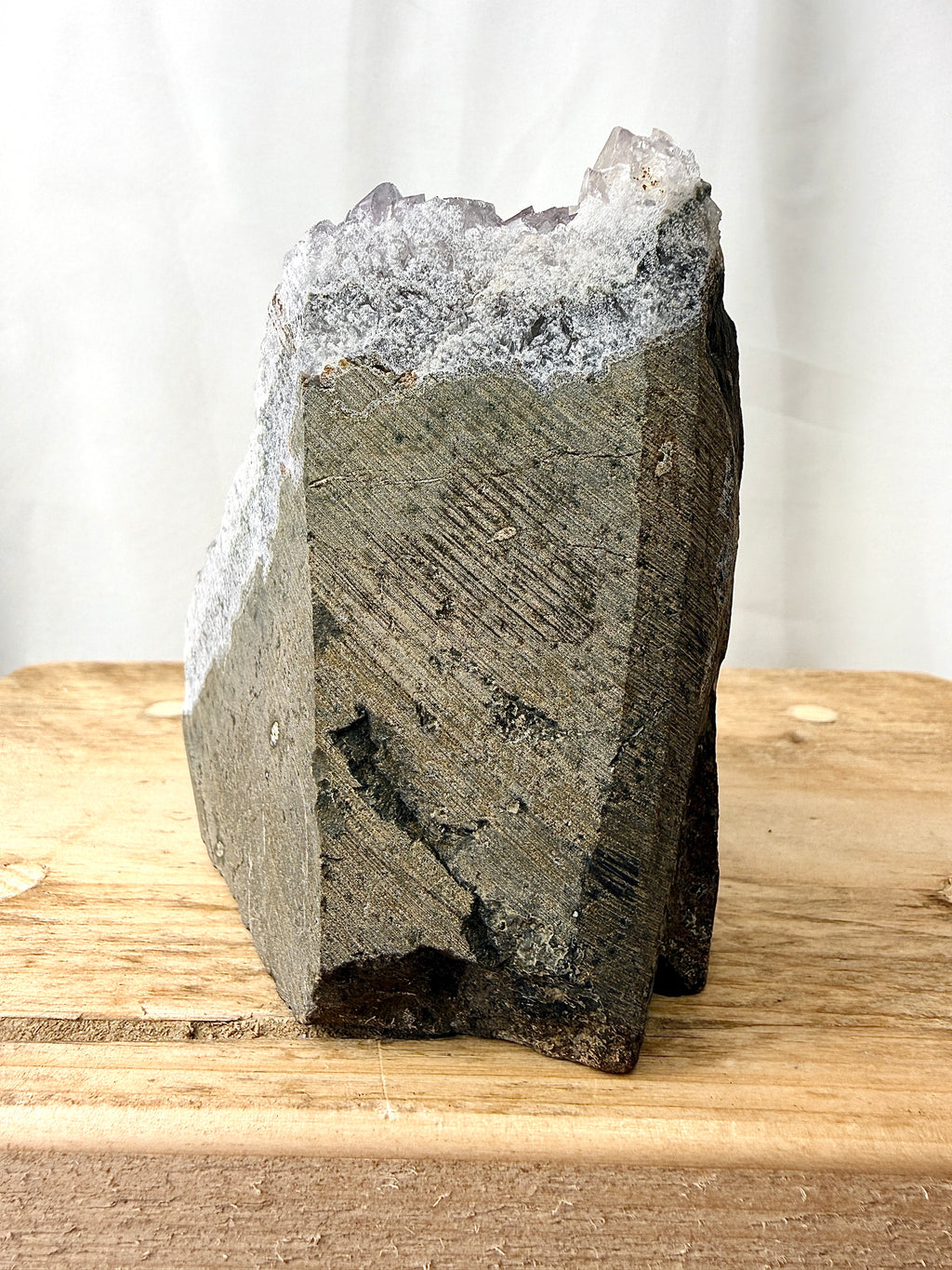 Snowy Amethyst Druze Formation (#8)