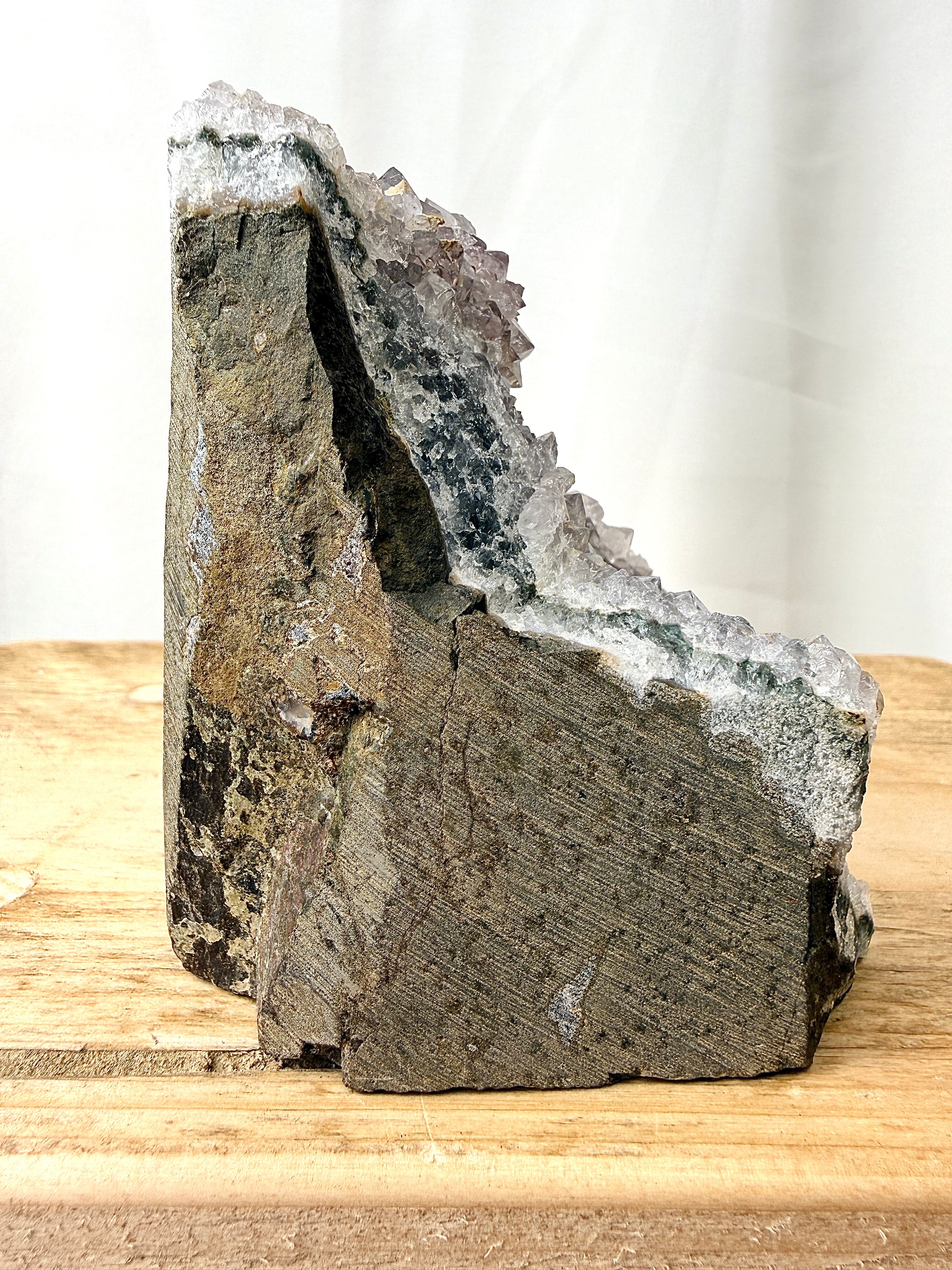 Snowy Amethyst Druze Formation (#8)