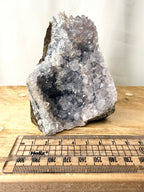 Snowy Amethyst Druze Formation (#8)
