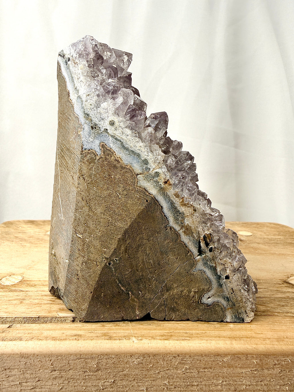 Snowy Amethyst Druze Formation (#9)