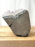 Snowy Amethyst Druze Formation (#9)