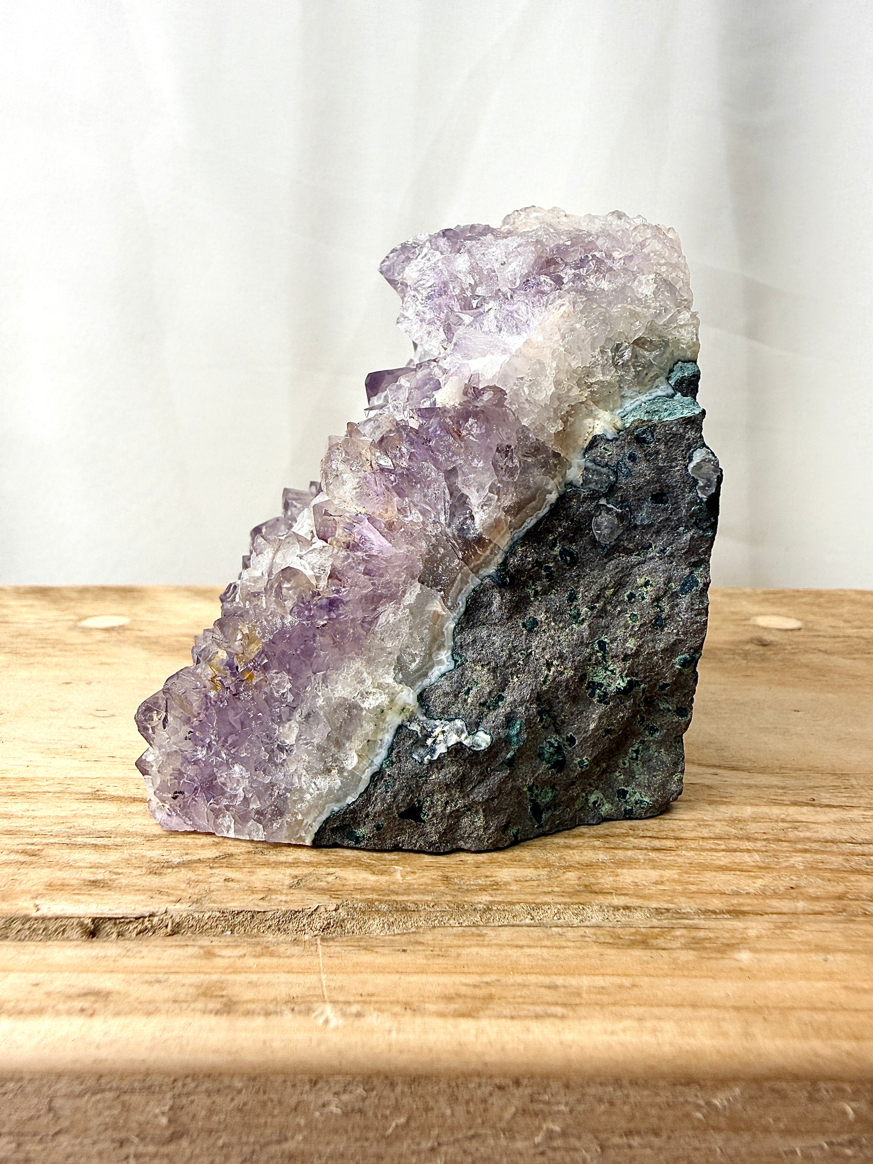 Snowy Amethyst Druze Formation (#13)