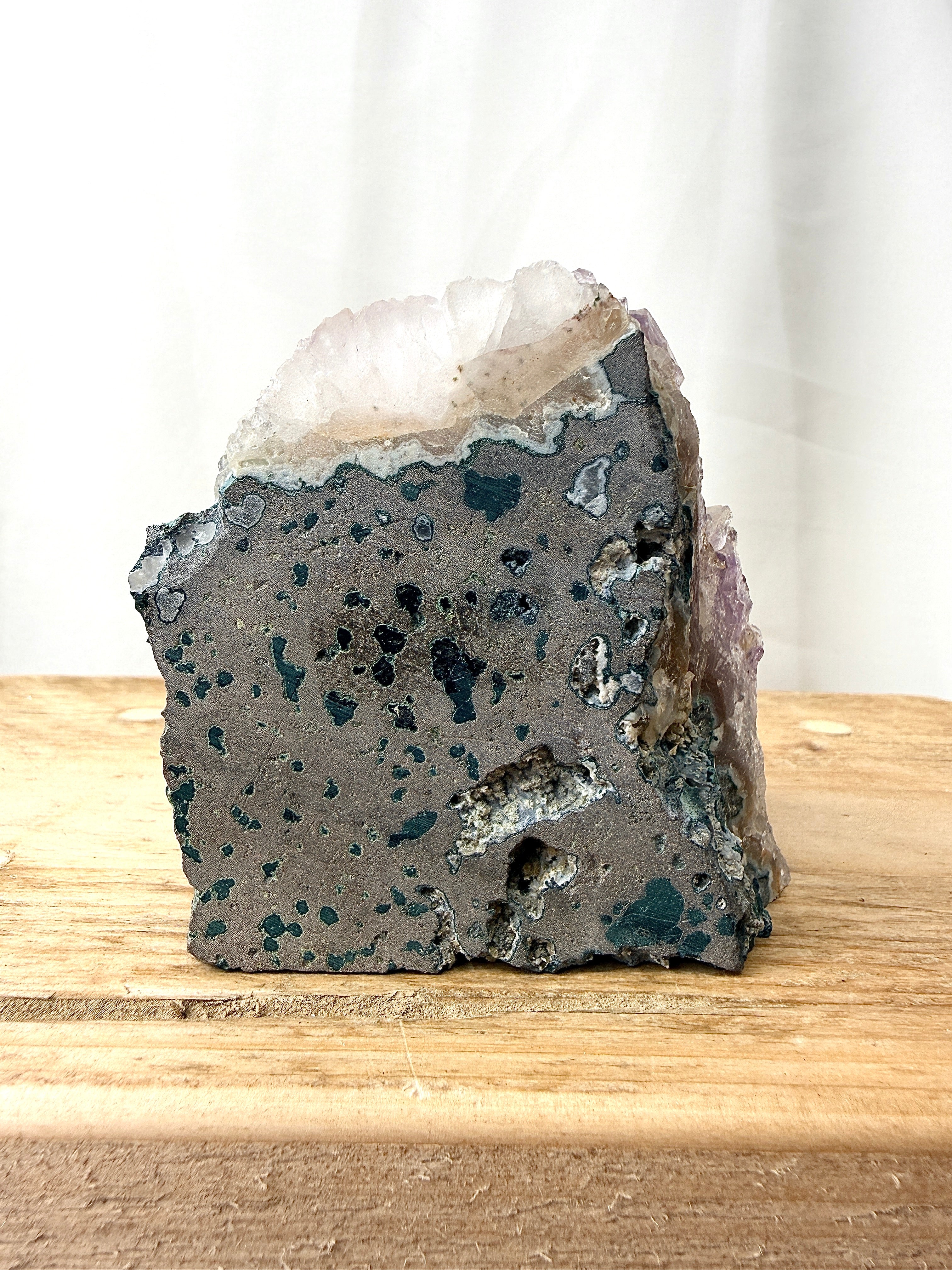 Snowy Amethyst Druze Formation (#13)