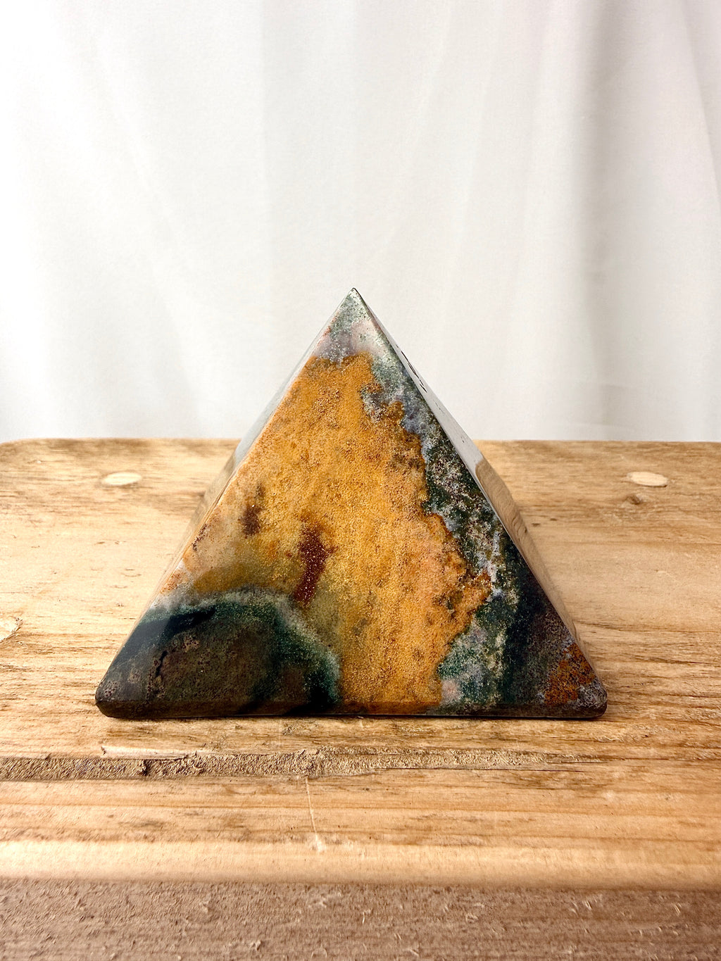 Ocean Jasper Pyramid