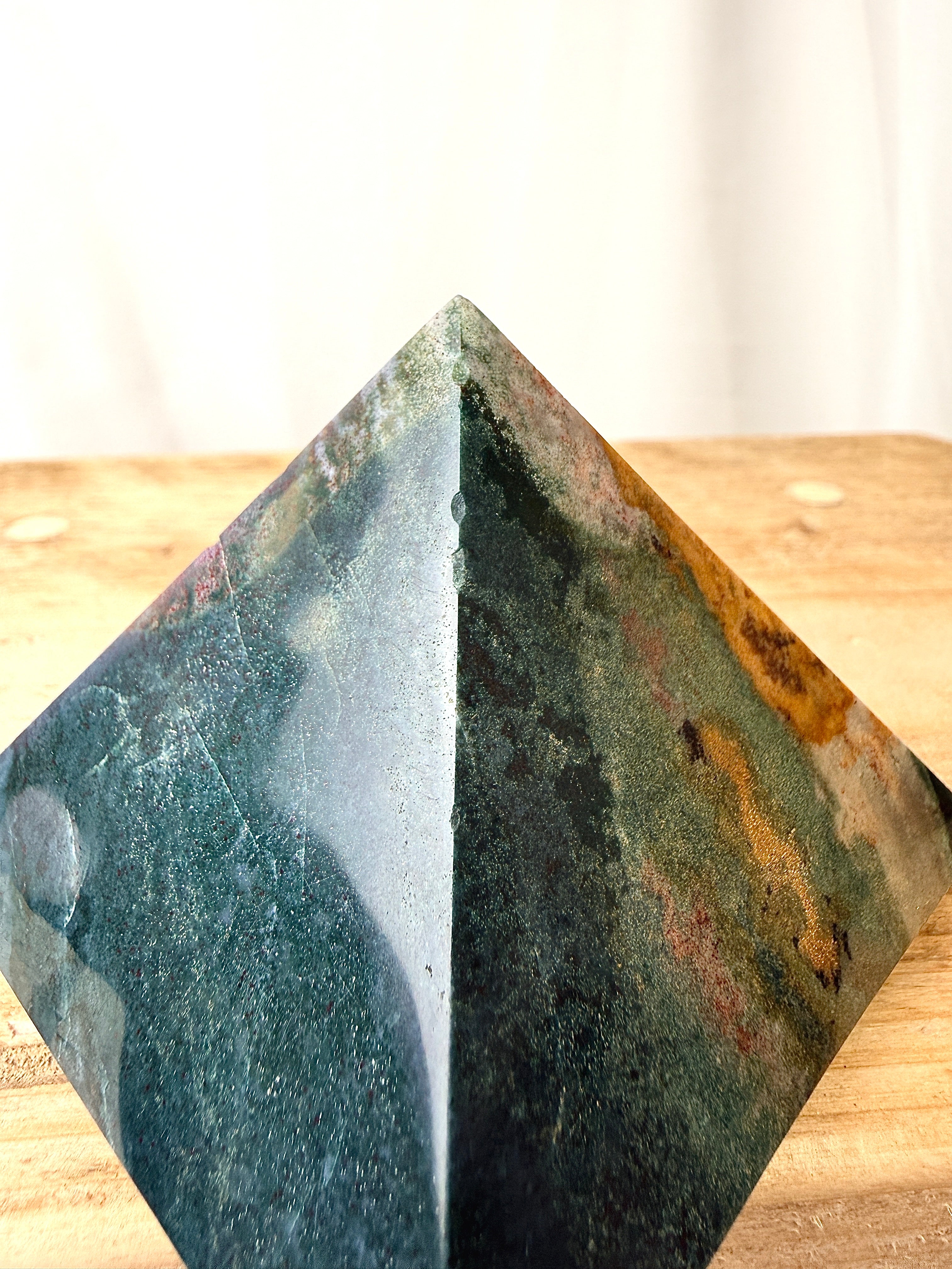 Ocean Jasper Pyramid