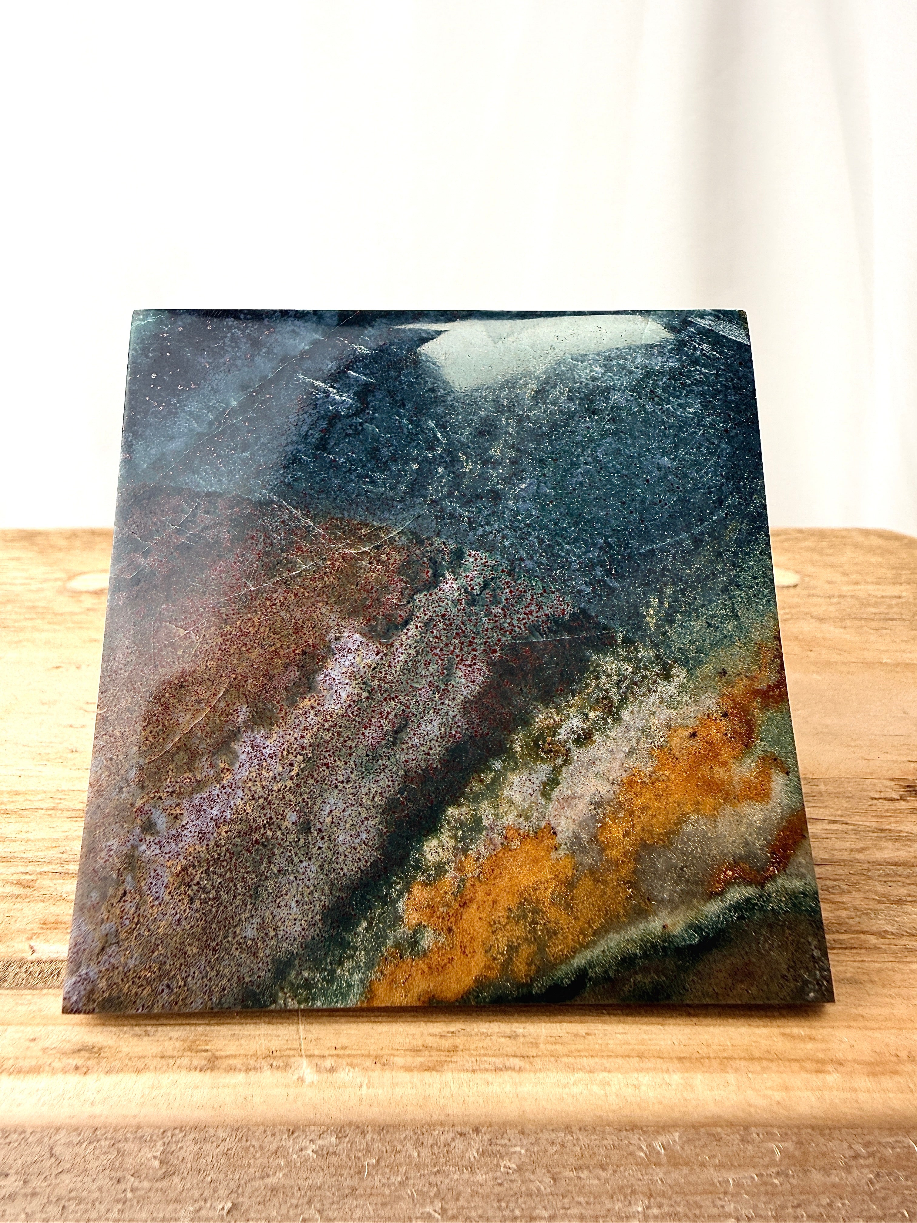 Ocean Jasper Pyramid